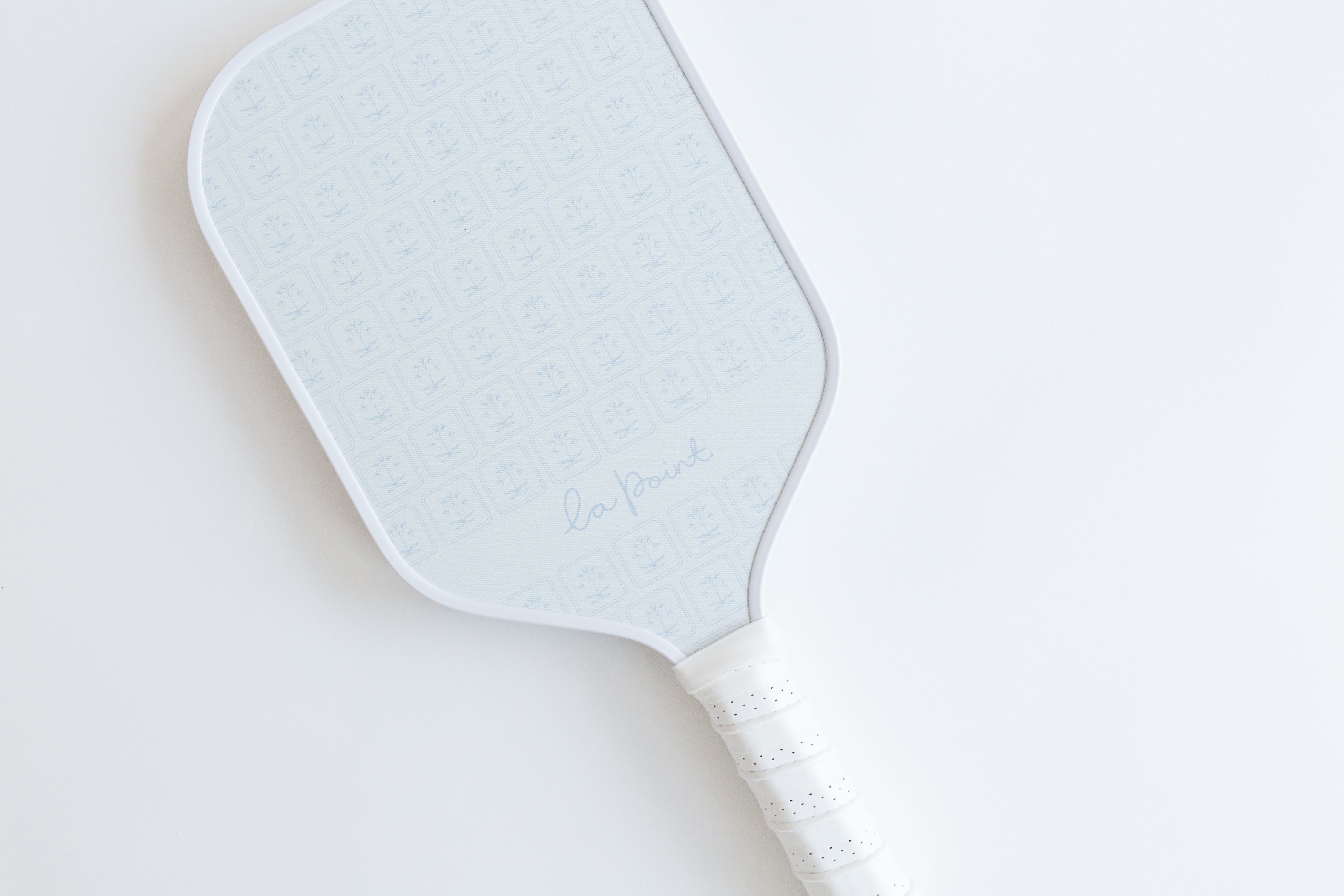 the pretty pro - pale blue blockprint