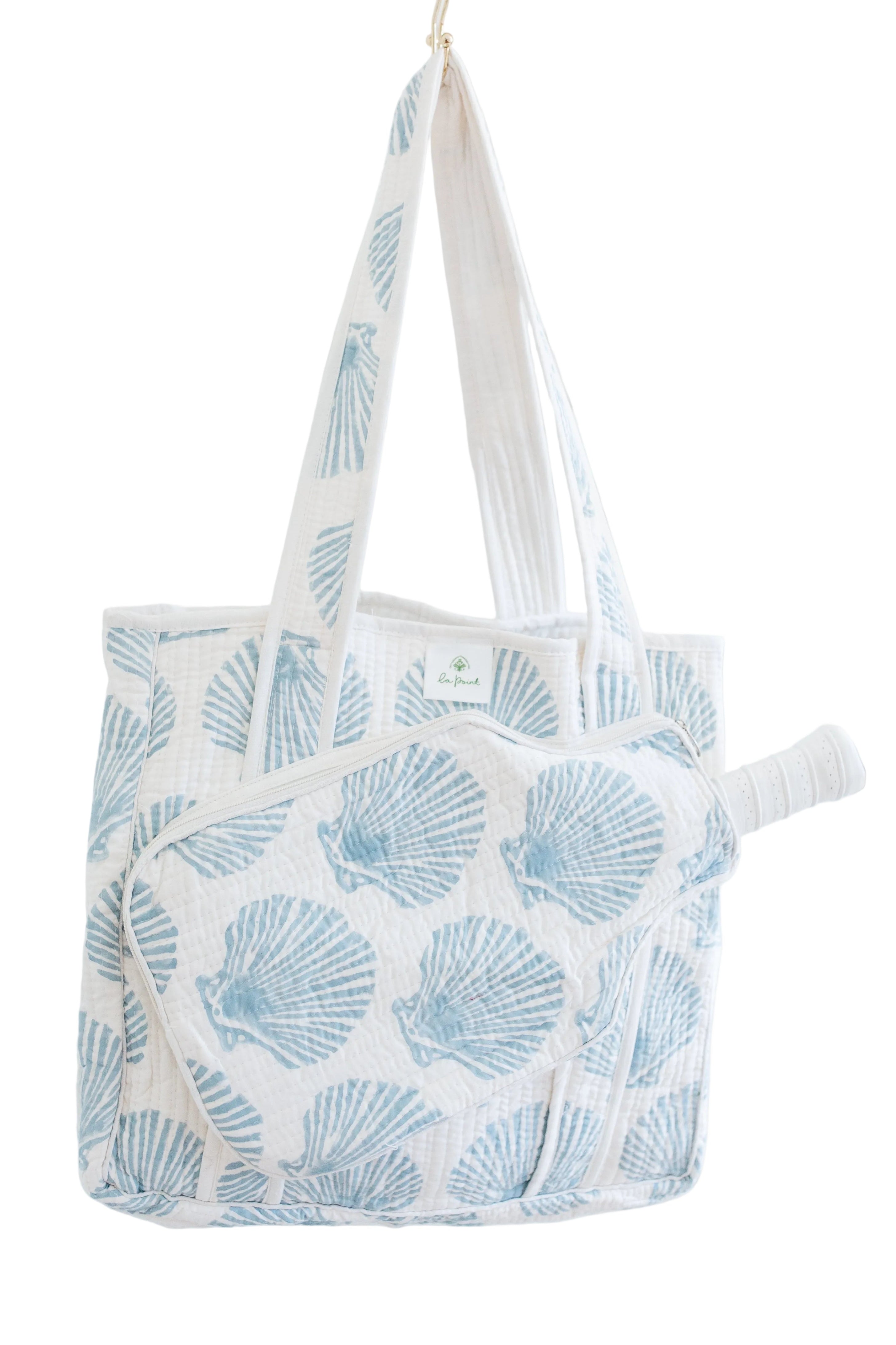 the pickleball bag - grey shell