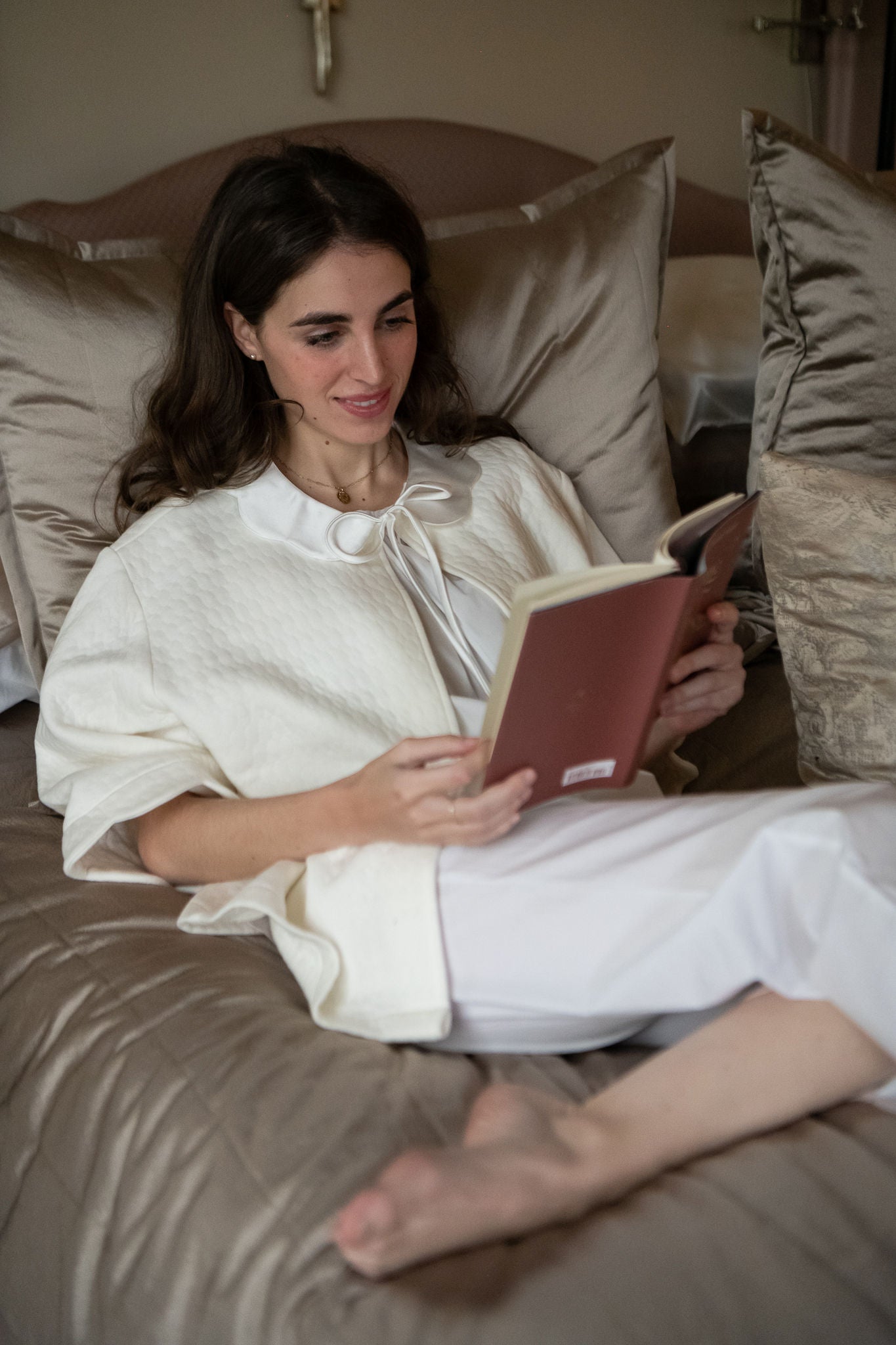 VIVIAN COTTON BEDJACKET