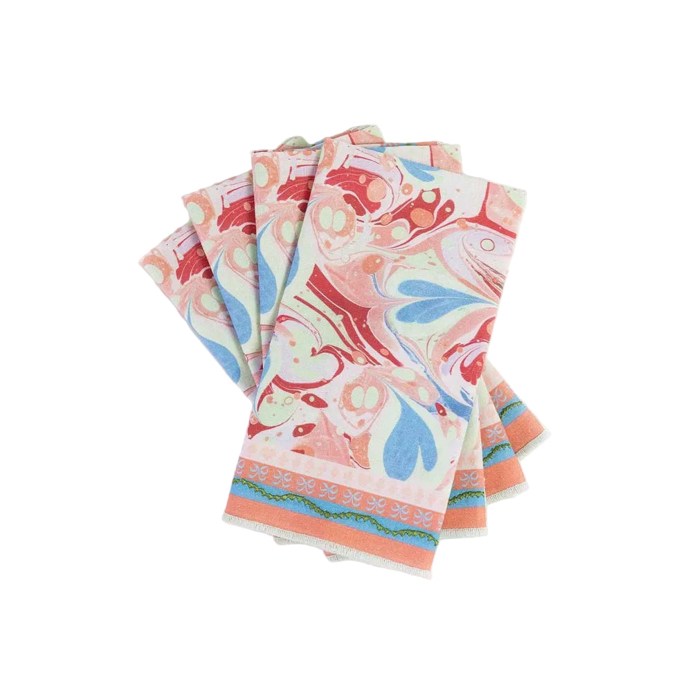 Alice Marble Dinner Napkins - Set of Four