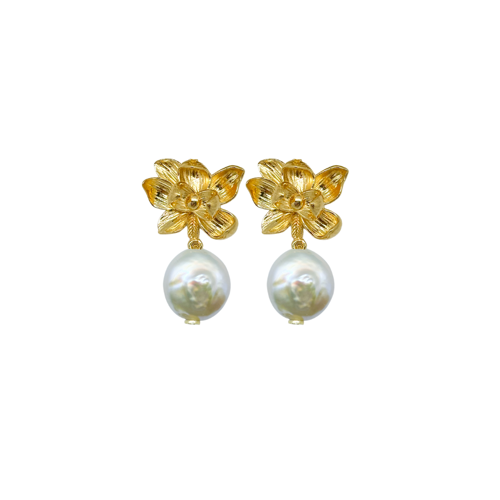 Magnolia Pearl Earrings