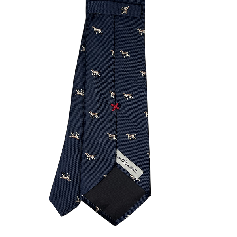 Tie - Navy Pointer Club