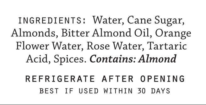 Orgeat Syrup