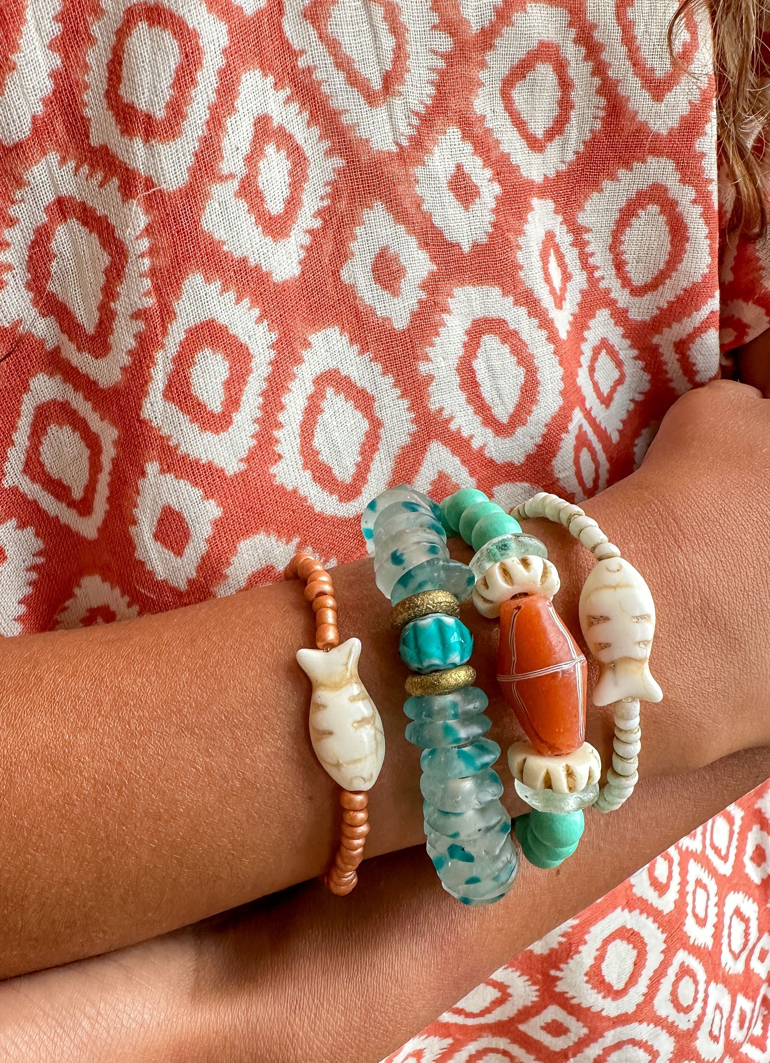 Single Stack Bracelet | Coral Bay