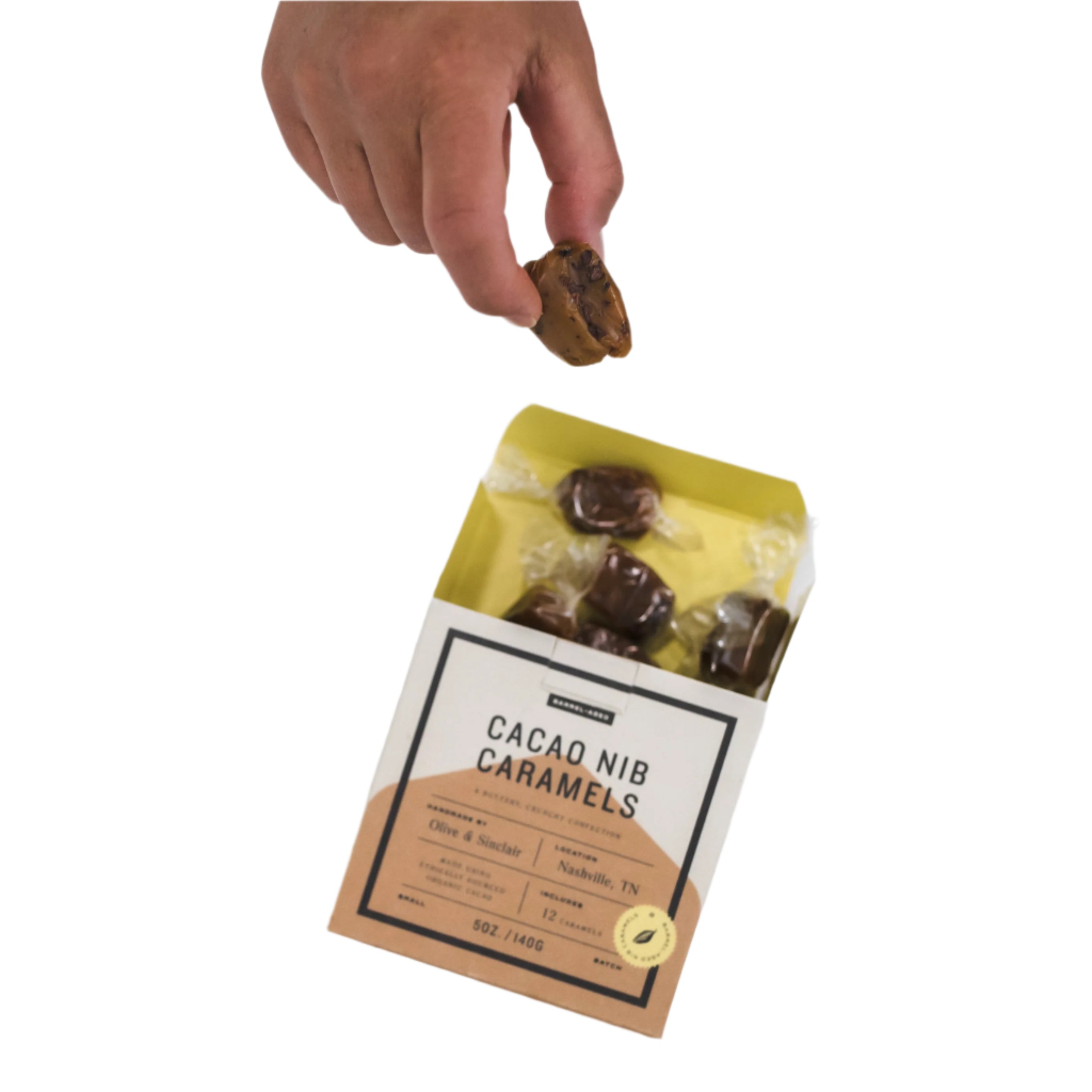 Pappy Van Winkle Barrel Aged Cacao Nib Caramels