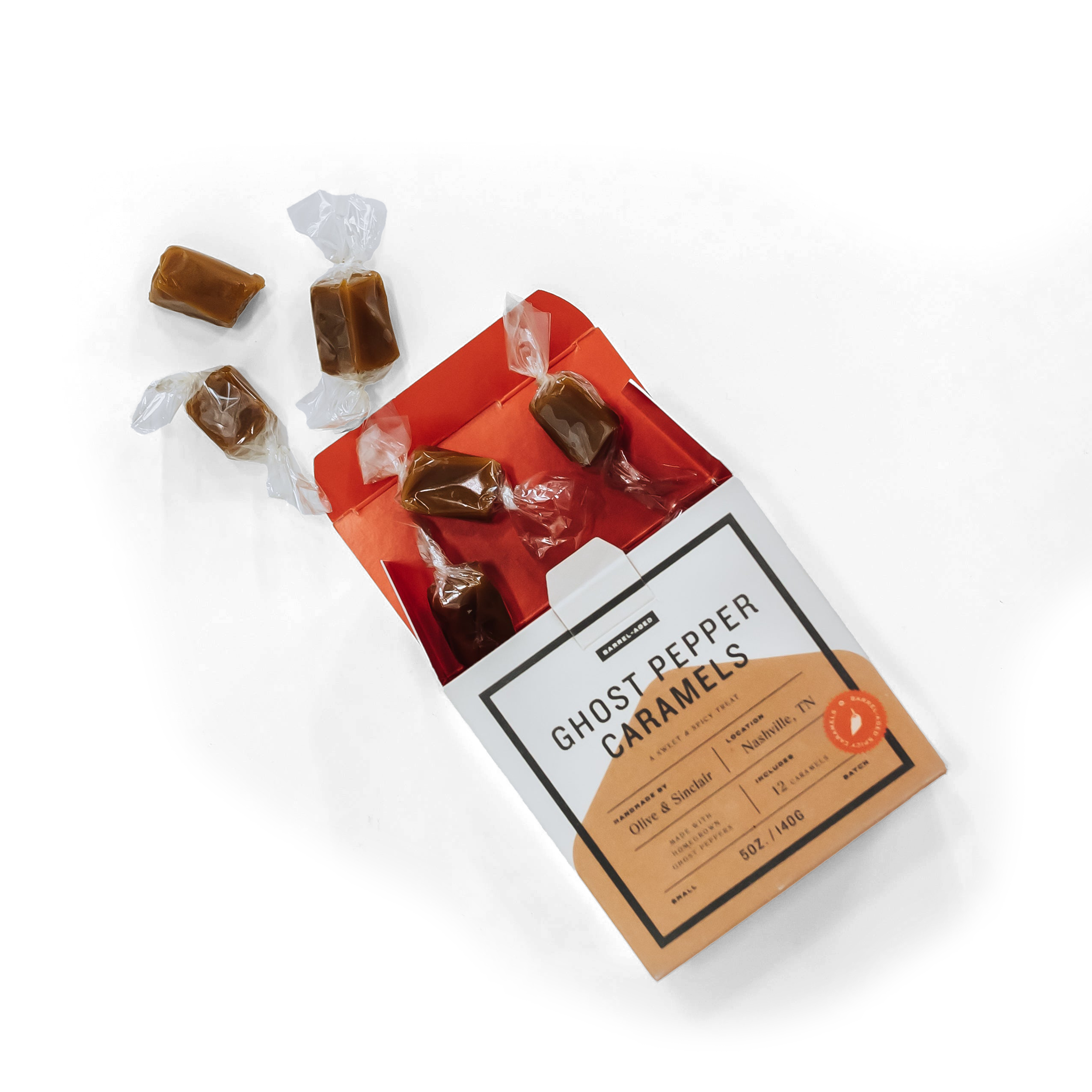 Pappy Van Winkle Barrel Aged Ghost Pepper Caramels