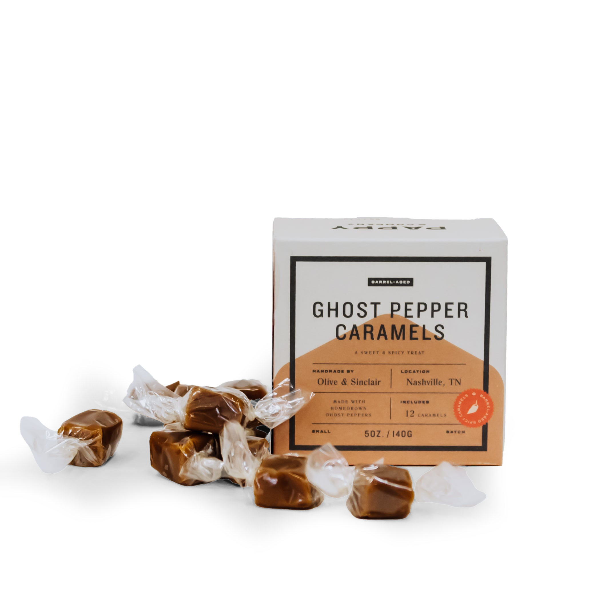 Pappy Van Winkle Barrel Aged Ghost Pepper Caramels