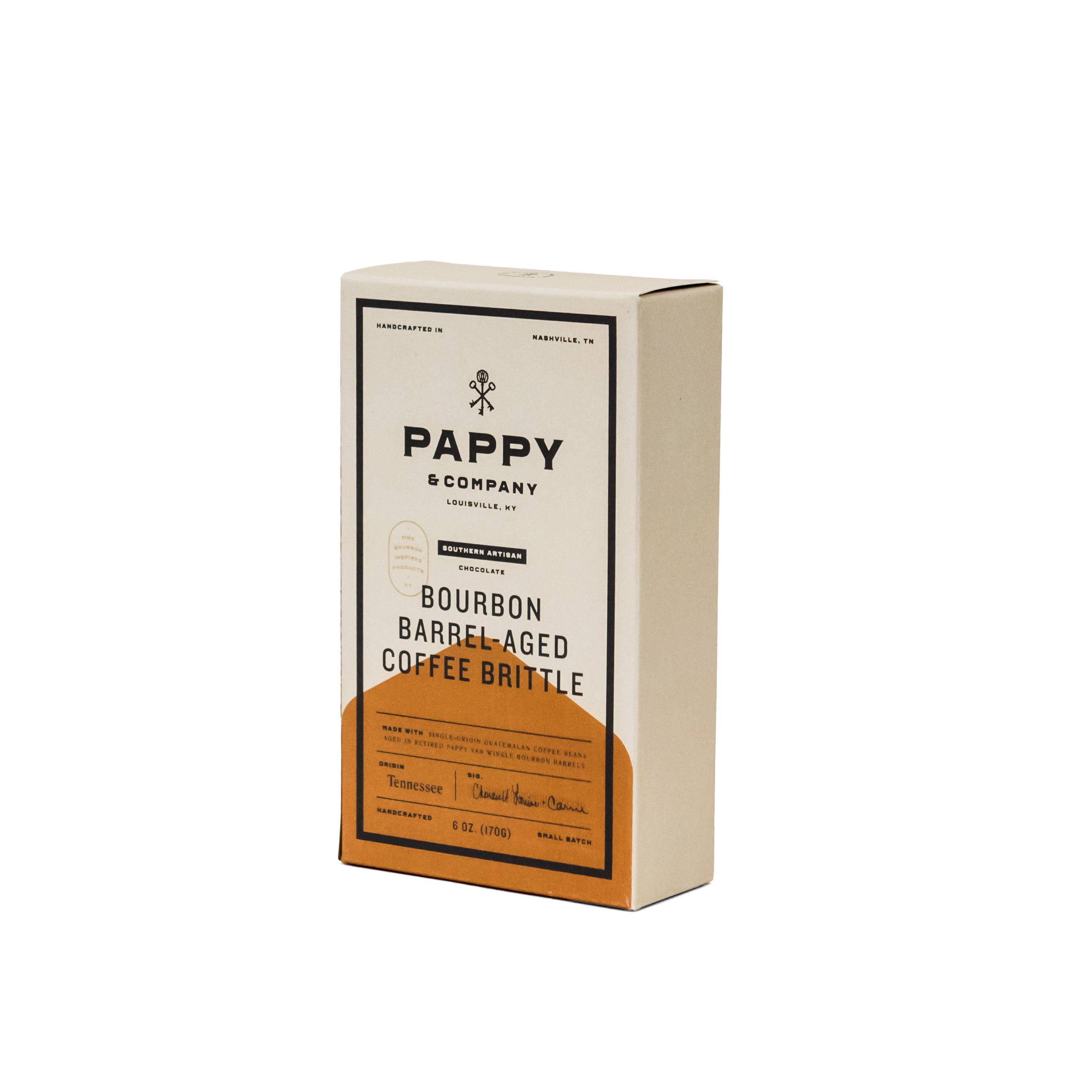 Pappy Van Winkle Bourbon Barrel Aged Coffee Brittle