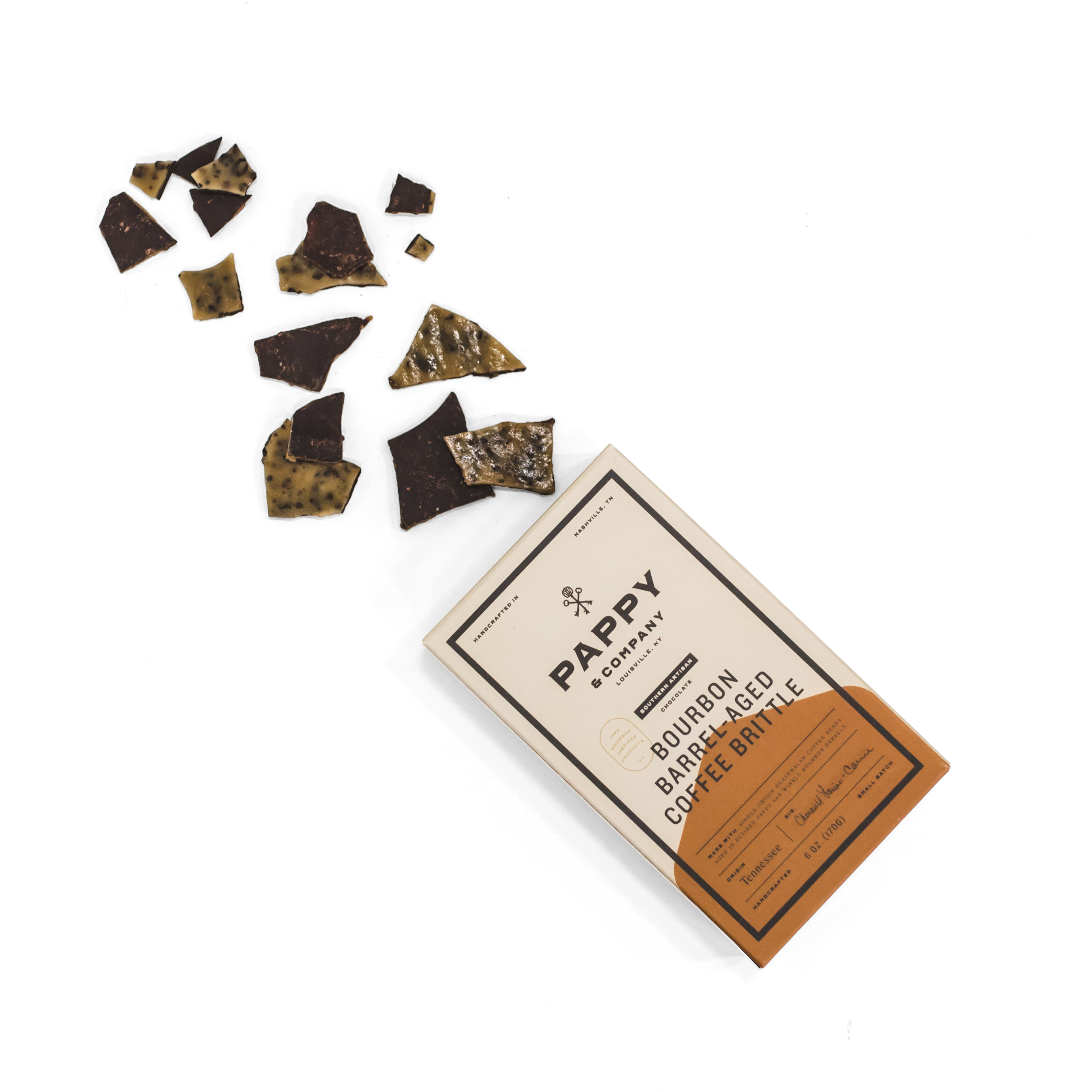 Pappy Van Winkle Bourbon Barrel Aged Coffee Brittle