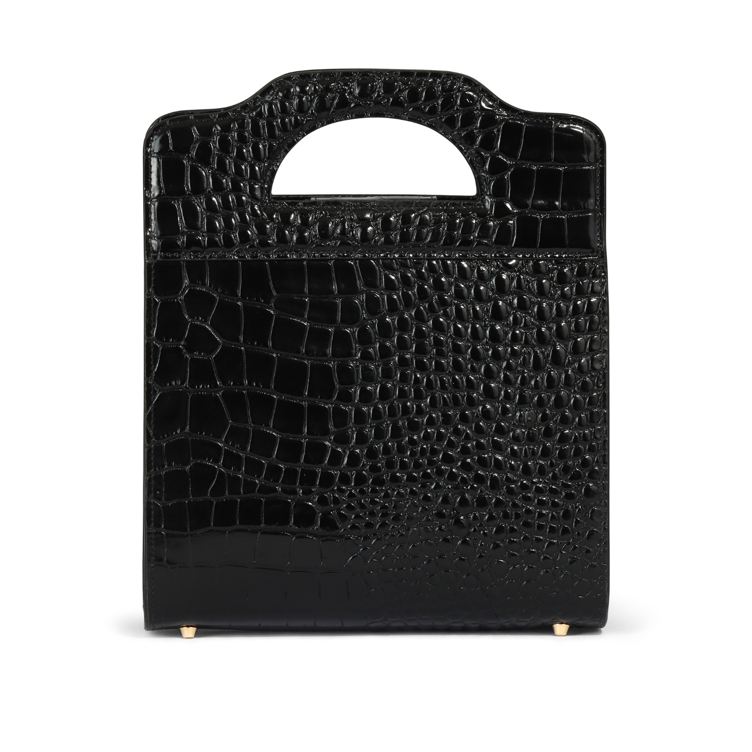 The Louise in Black Croc