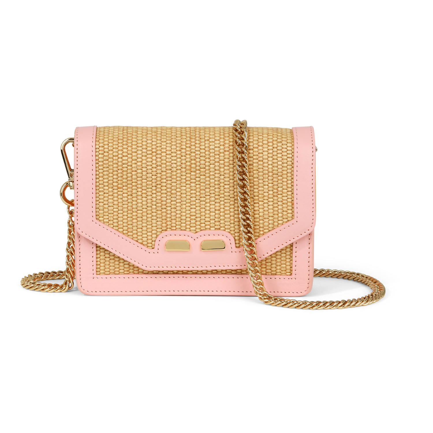 Samuel in Raffia with Croc and Lizard Accents