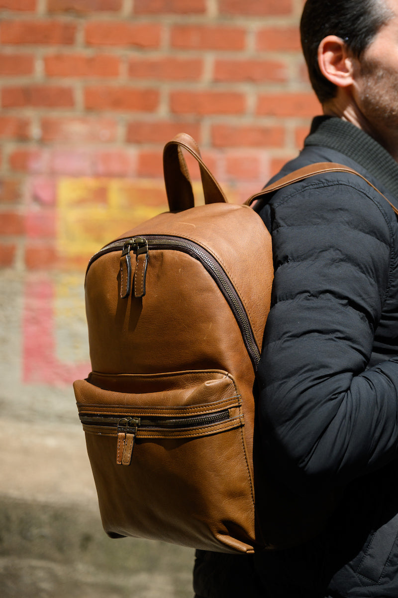 Reclaimed Backpack-Heirloom Oak