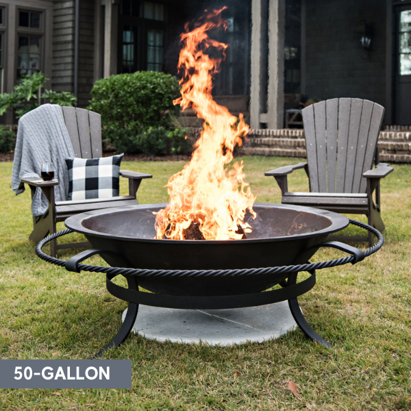 Traditional WOOD BURNING Fire Pits/Cooking Kettles