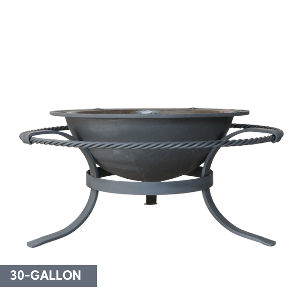 Traditional WOOD BURNING Fire Pits/Cooking Kettles
