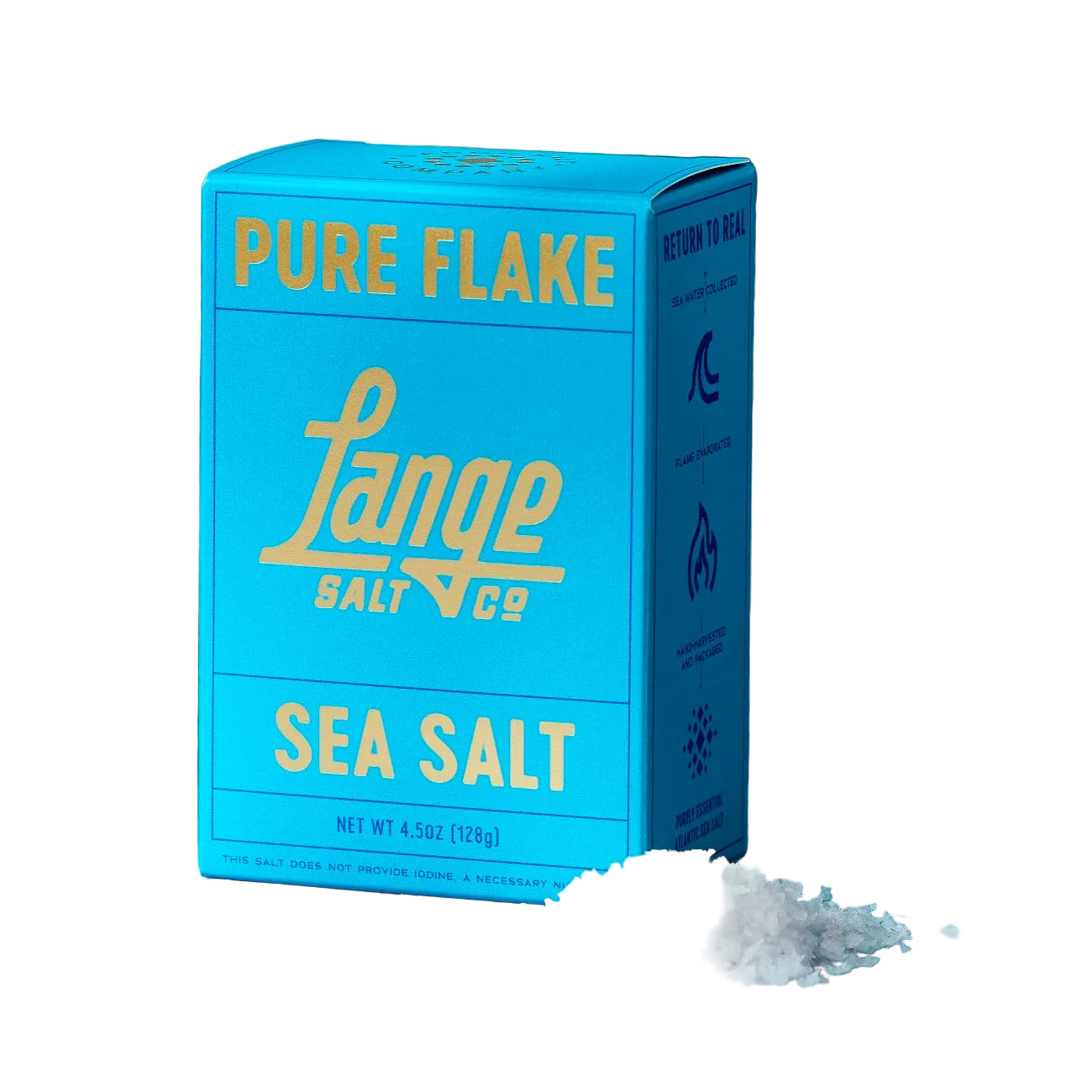 Pure Flake Sea Salt - 4.5oz Box