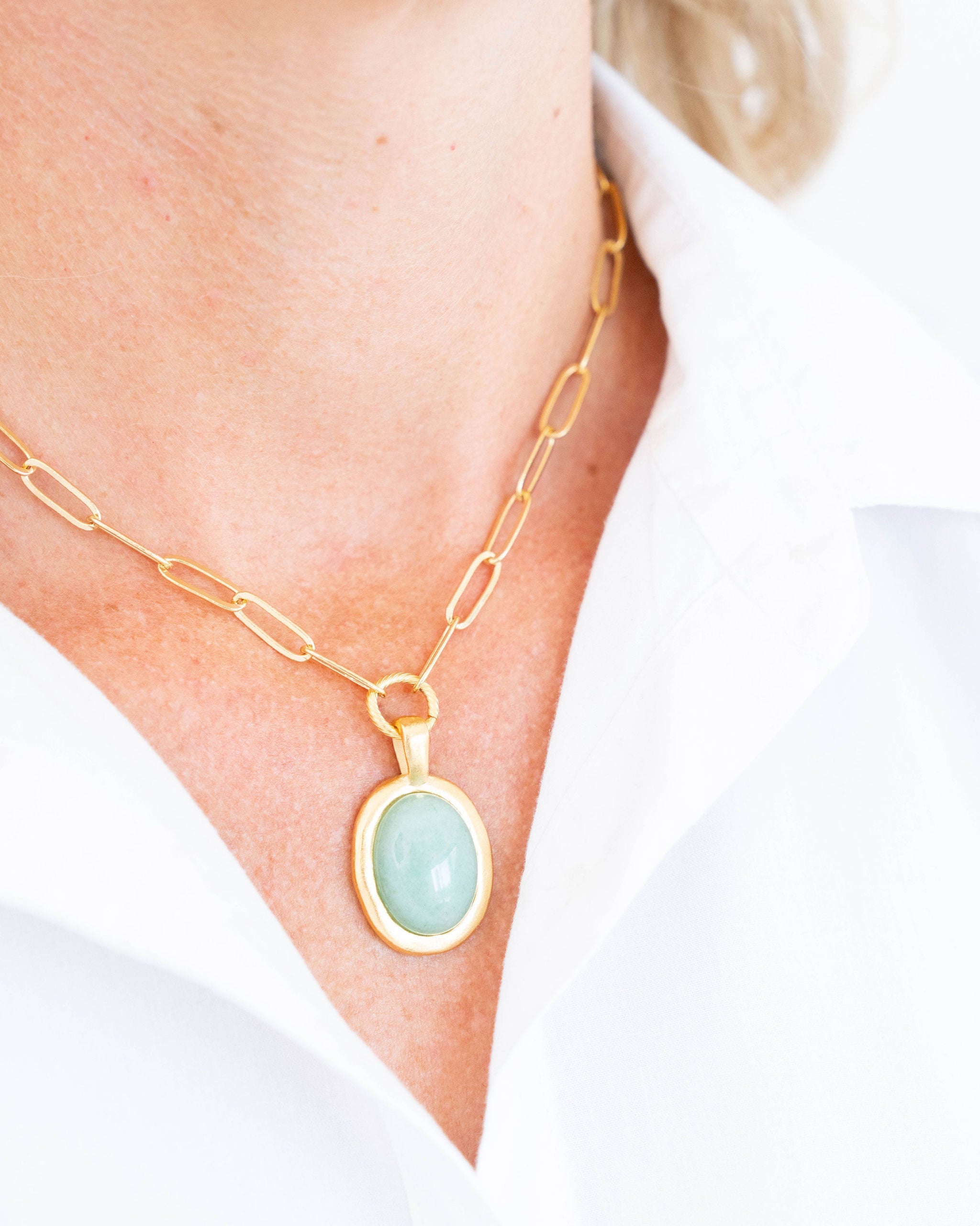 Caroline Paperclip Necklace