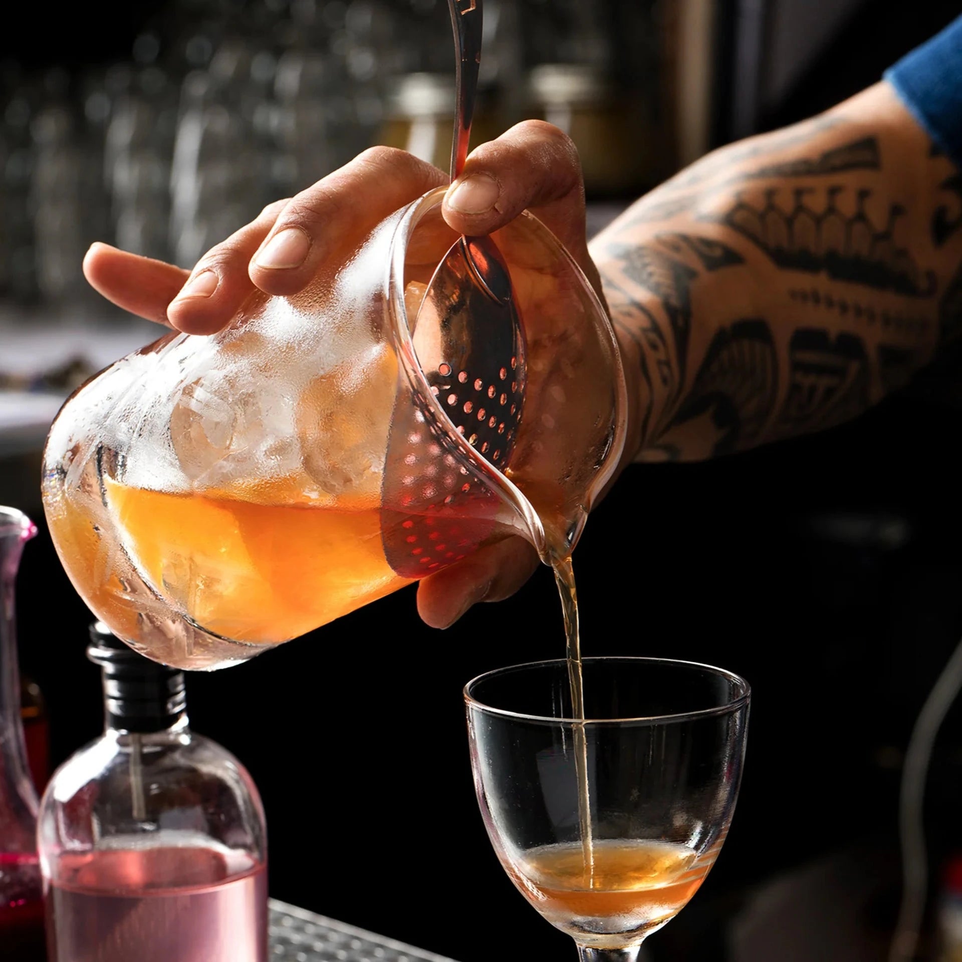 Copper Julep Strainer