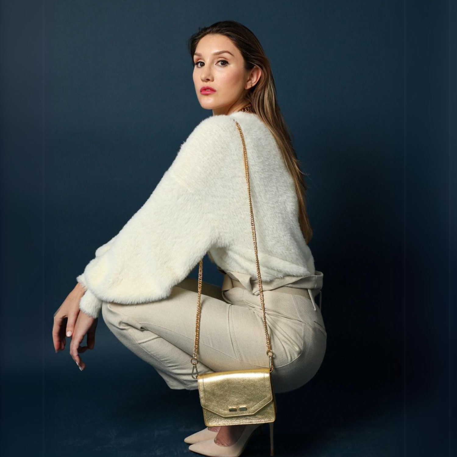 Samuel in Chocolate Croc