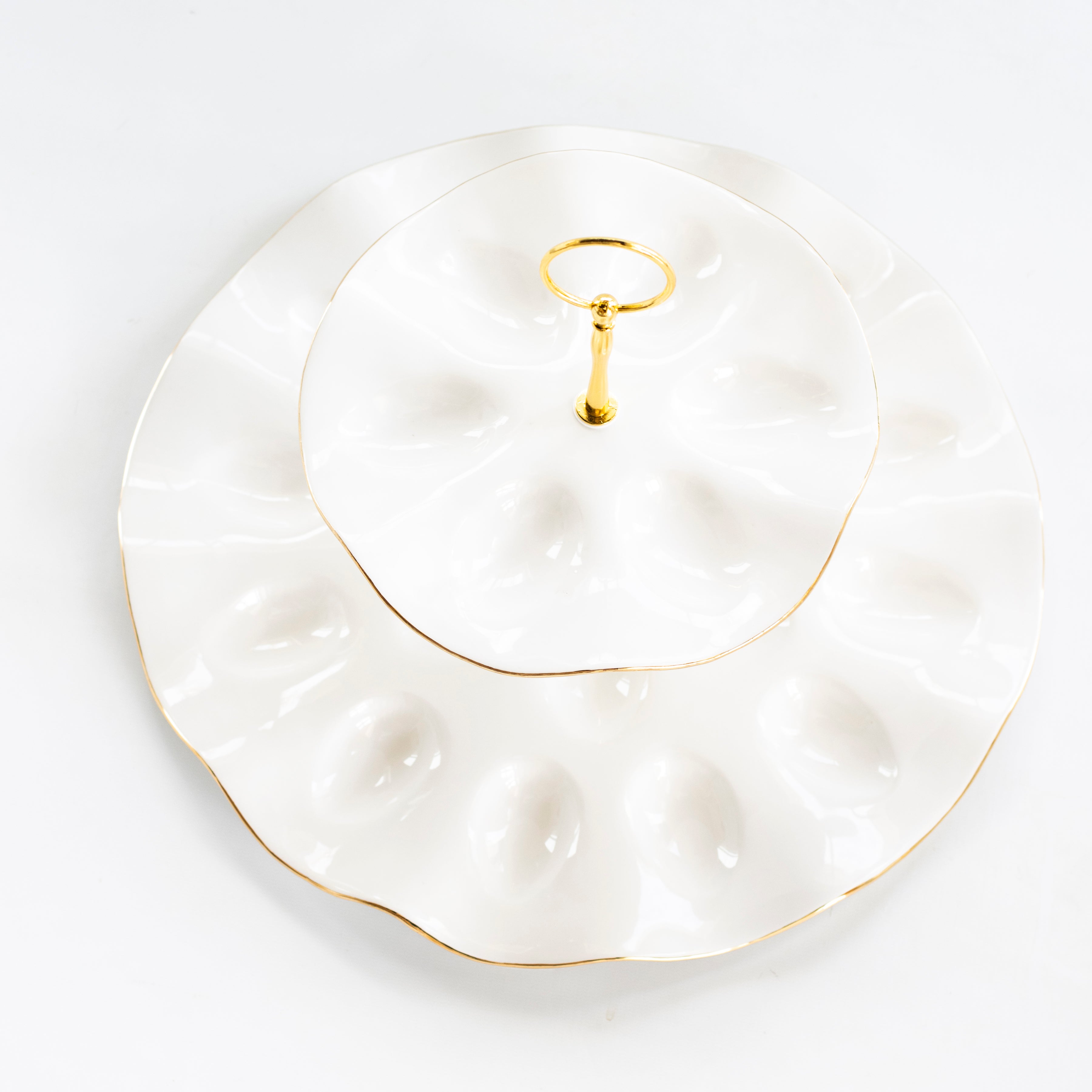 Tiered Deviled Egg Platter