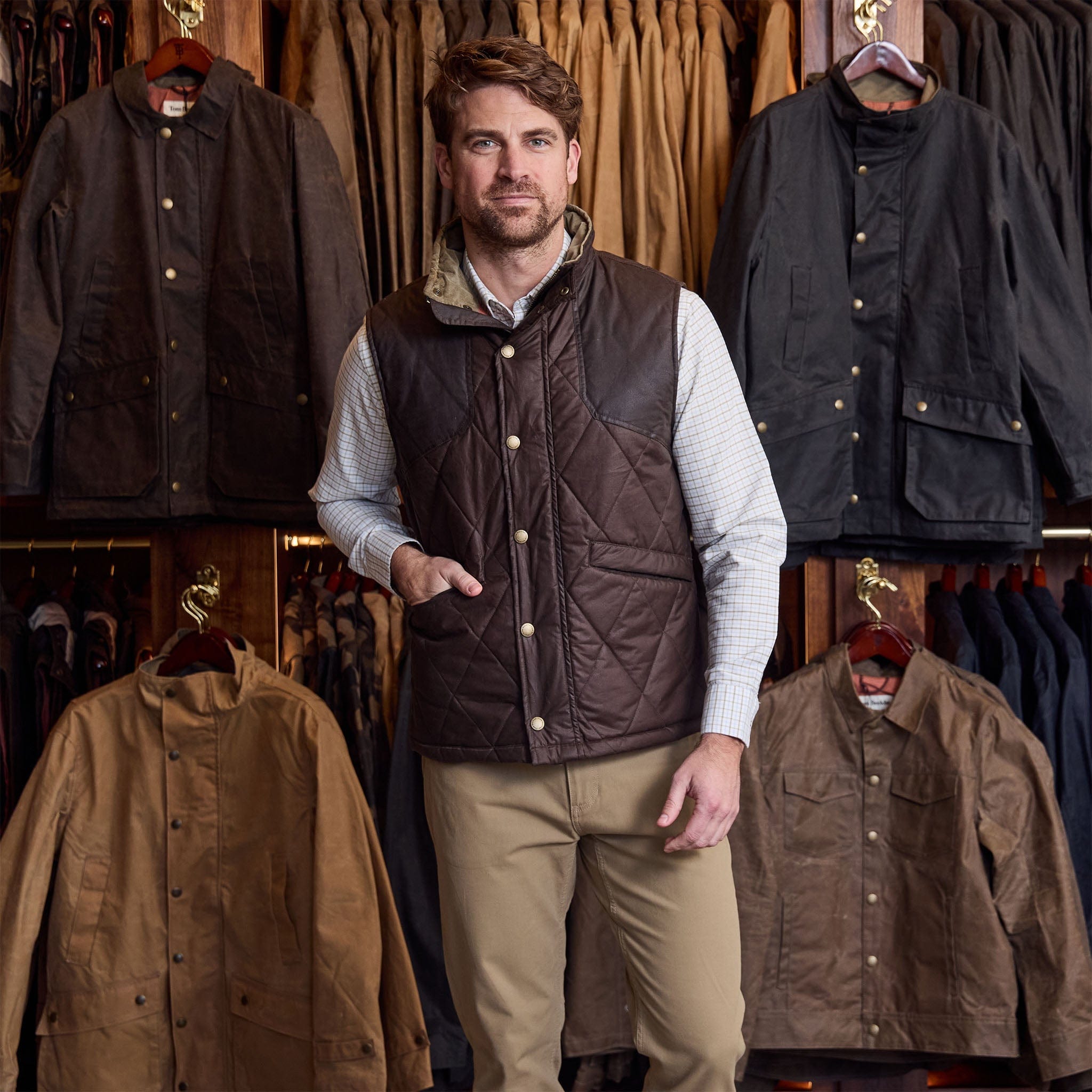 Paddock Quilted Vest