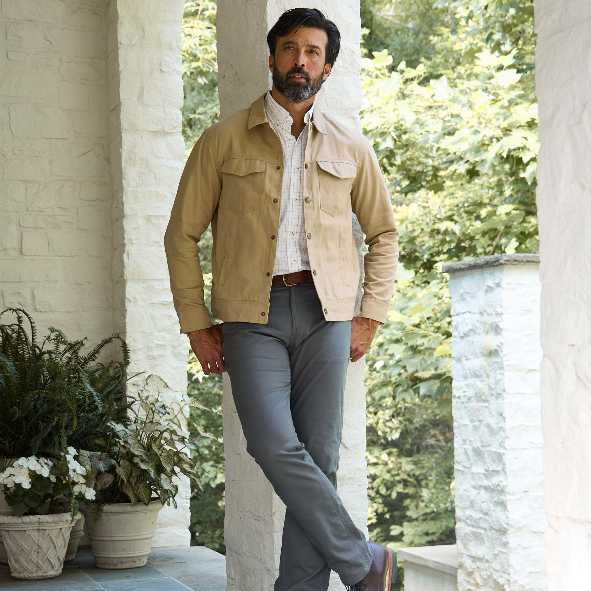 Reid Cotton Chino Pant