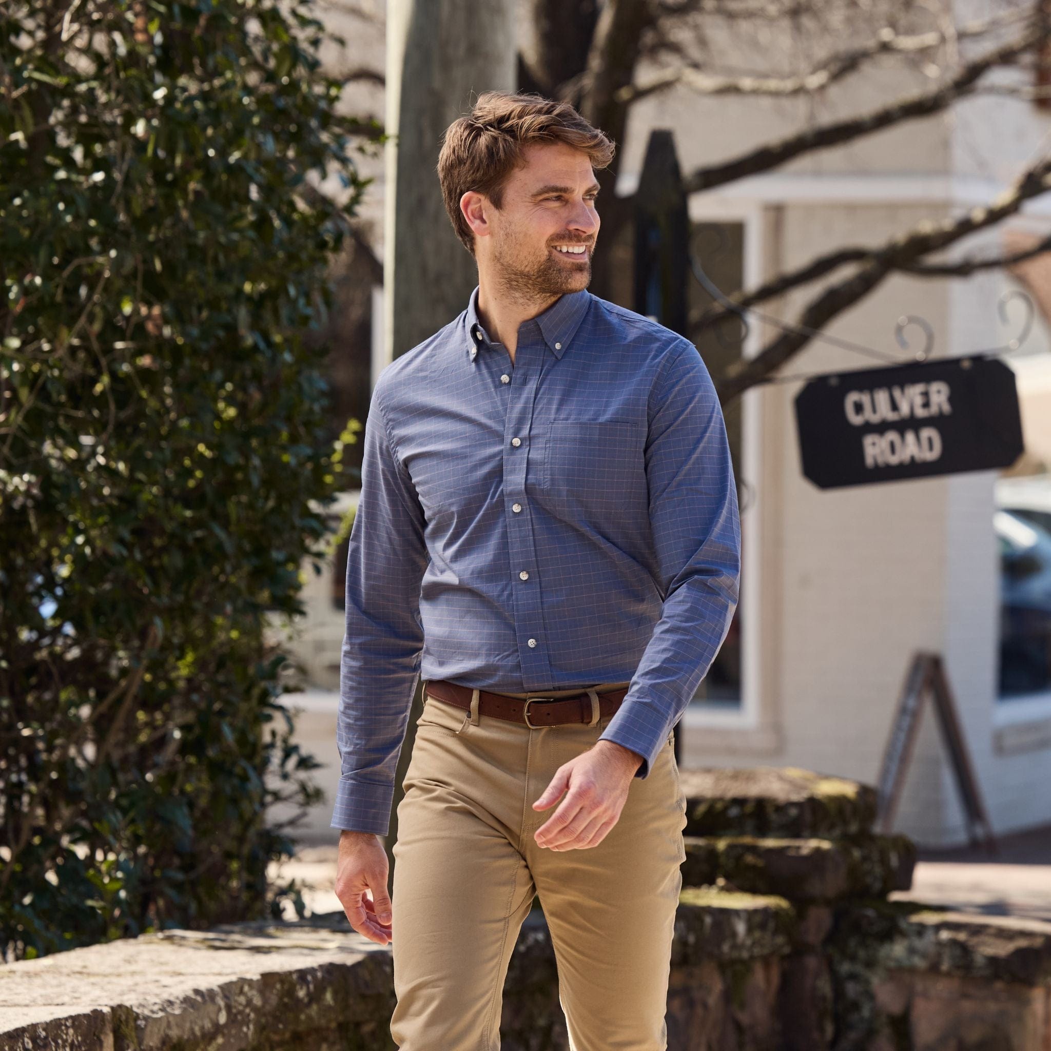 Reid Cotton Chino Pant