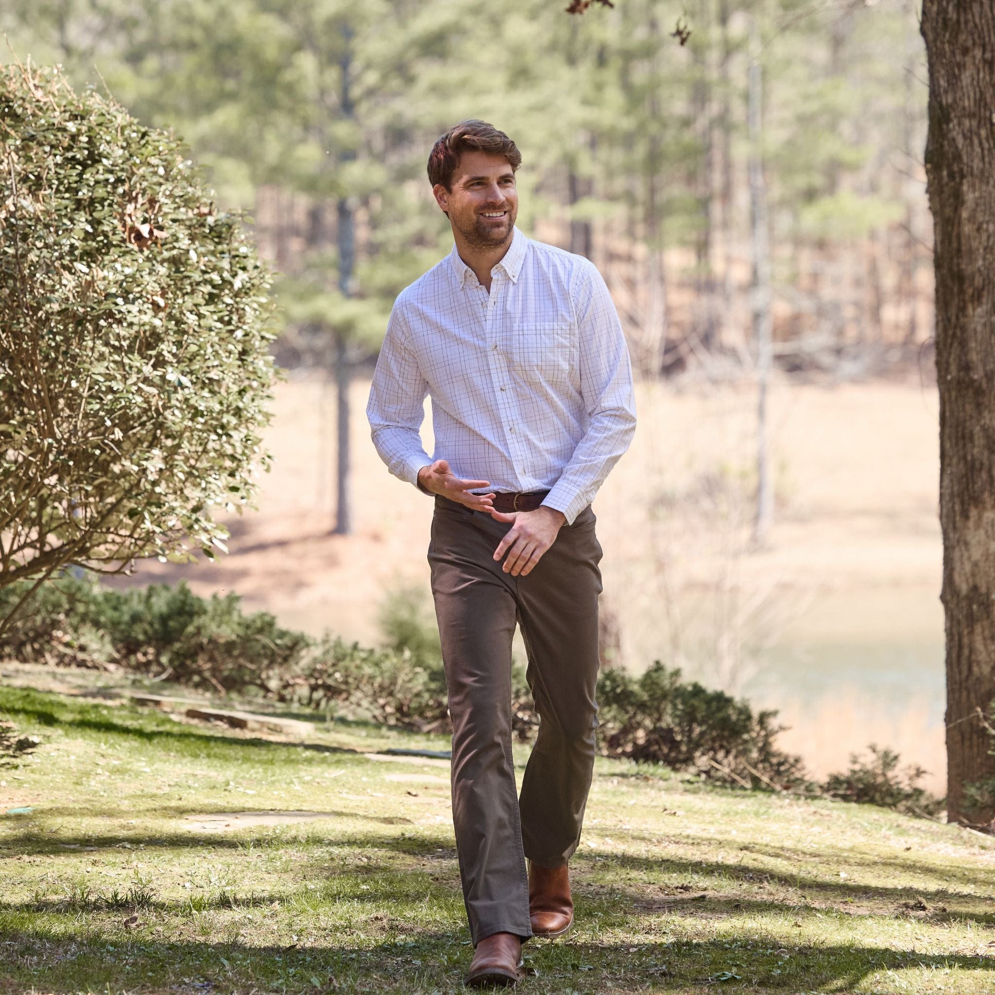 Reid Cotton Chino Pant