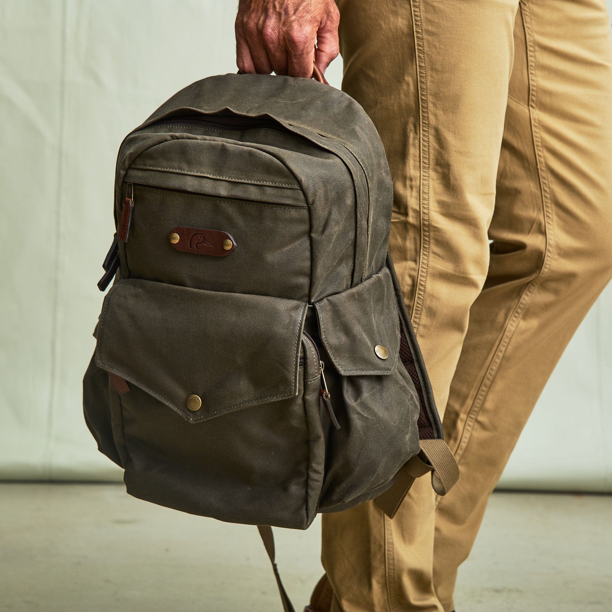 DU Canvas Backpack