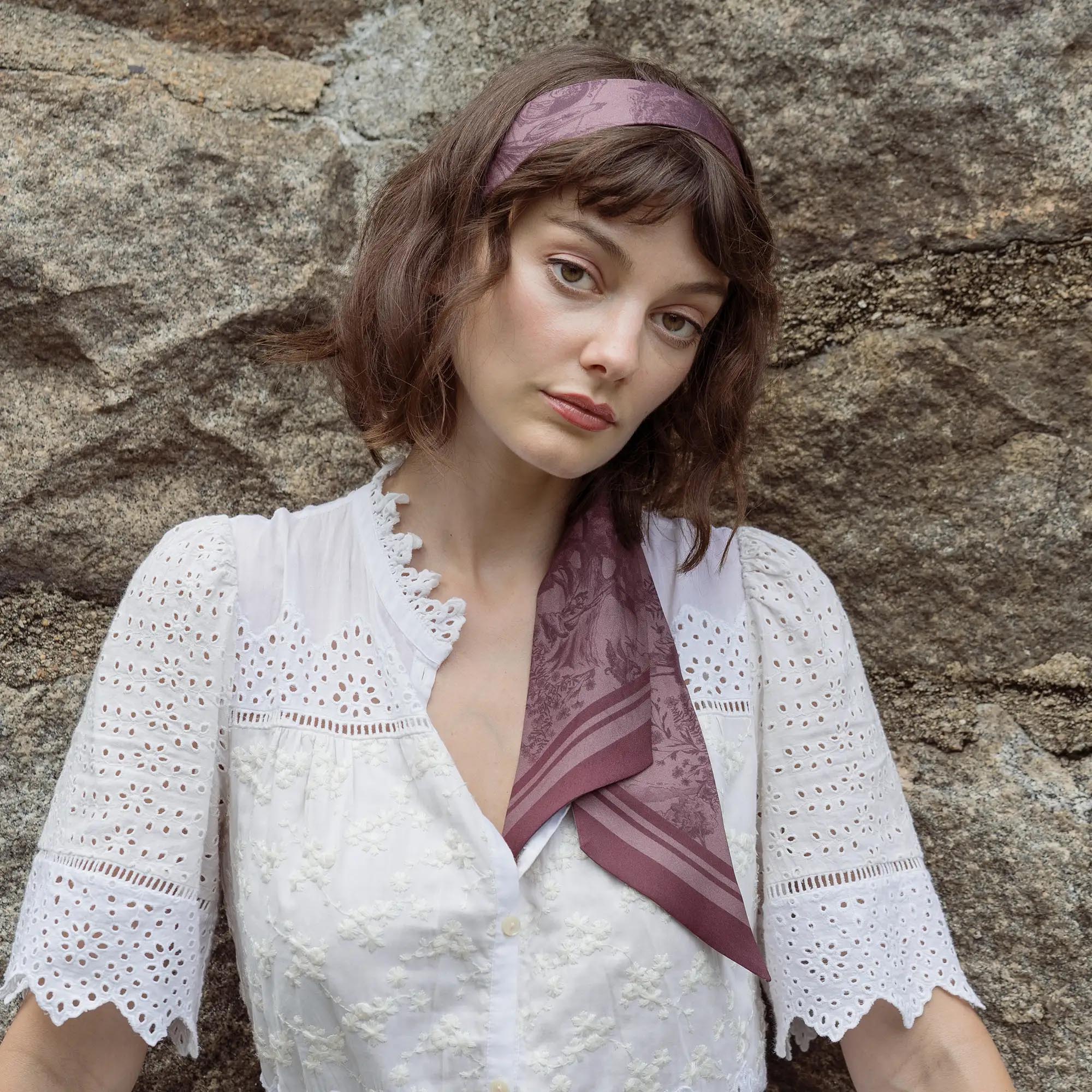 The Heroines Silk Twilly Scarf