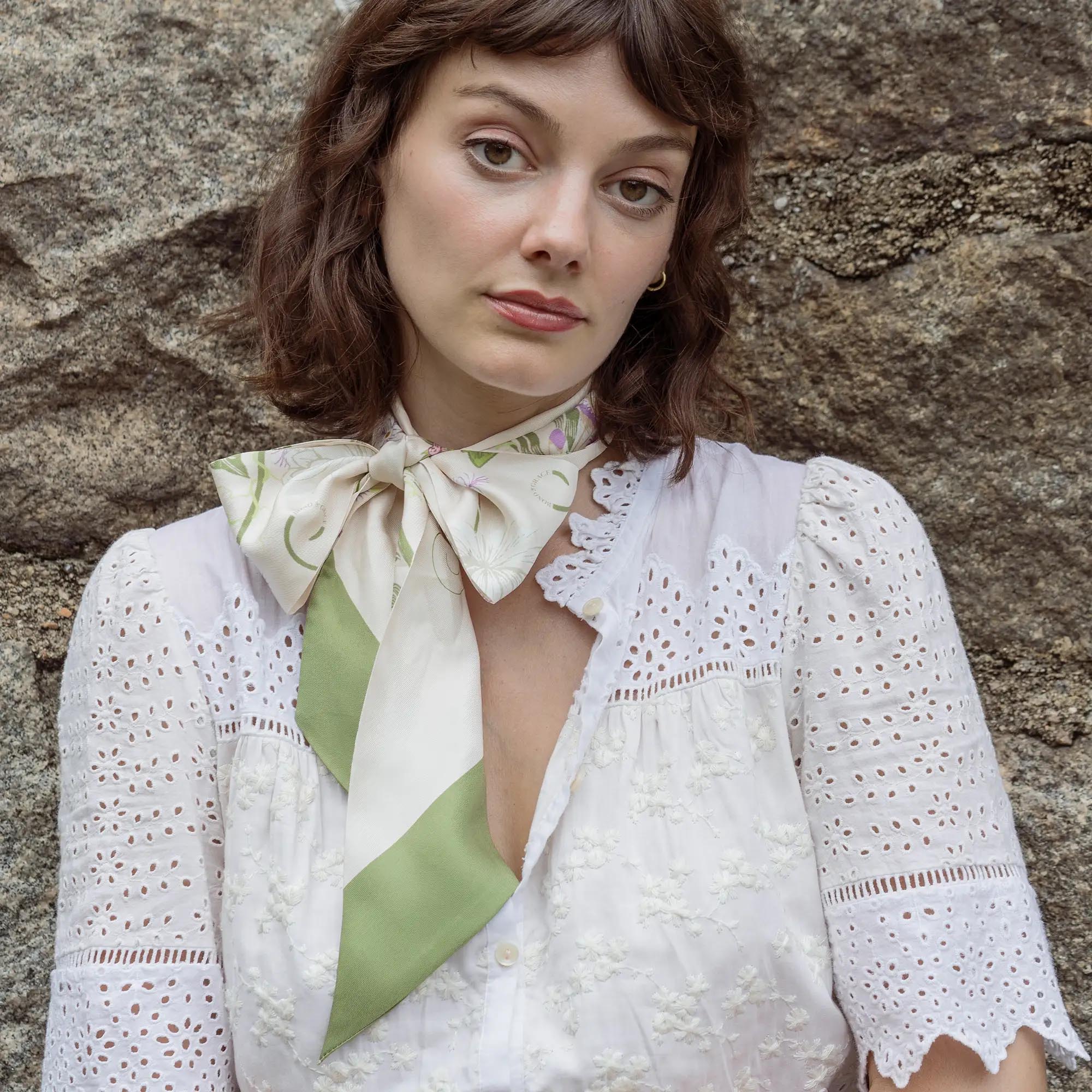 Cottage Vines Twilly Scarf