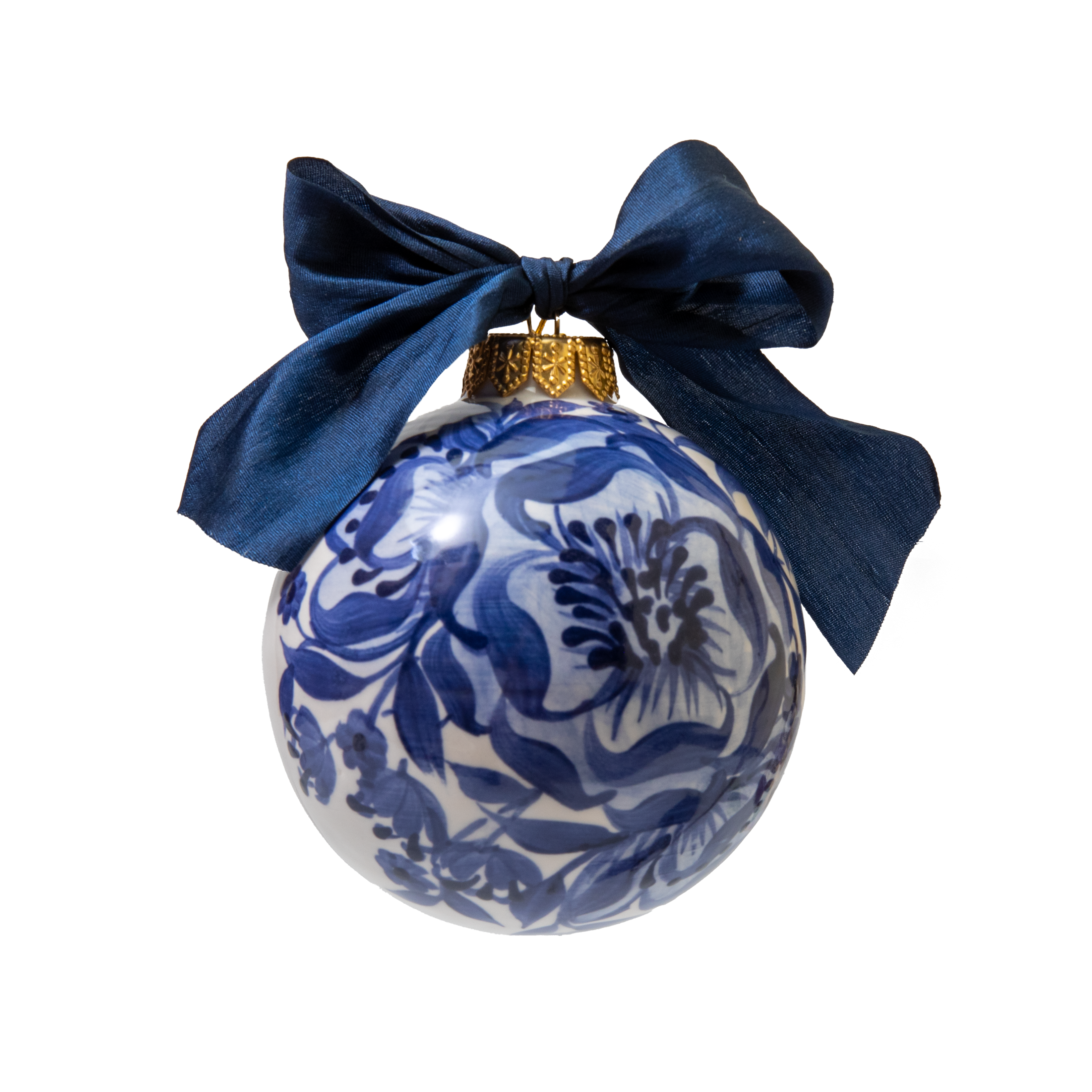 Hand Painted Bauble Ornament