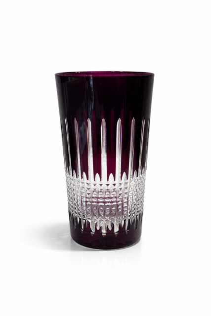 Miecz Crystal Red Highball Glasses - Set of 2 aubergine