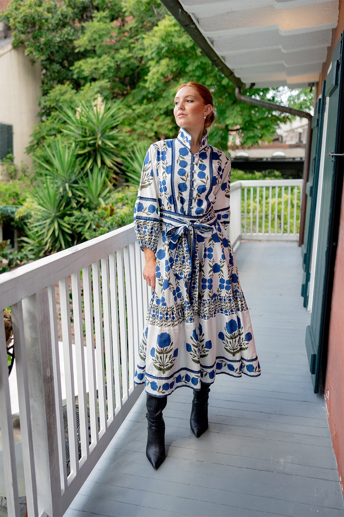 SUE SARTOR Flounce | French Blue SUE SARTOR Marigold