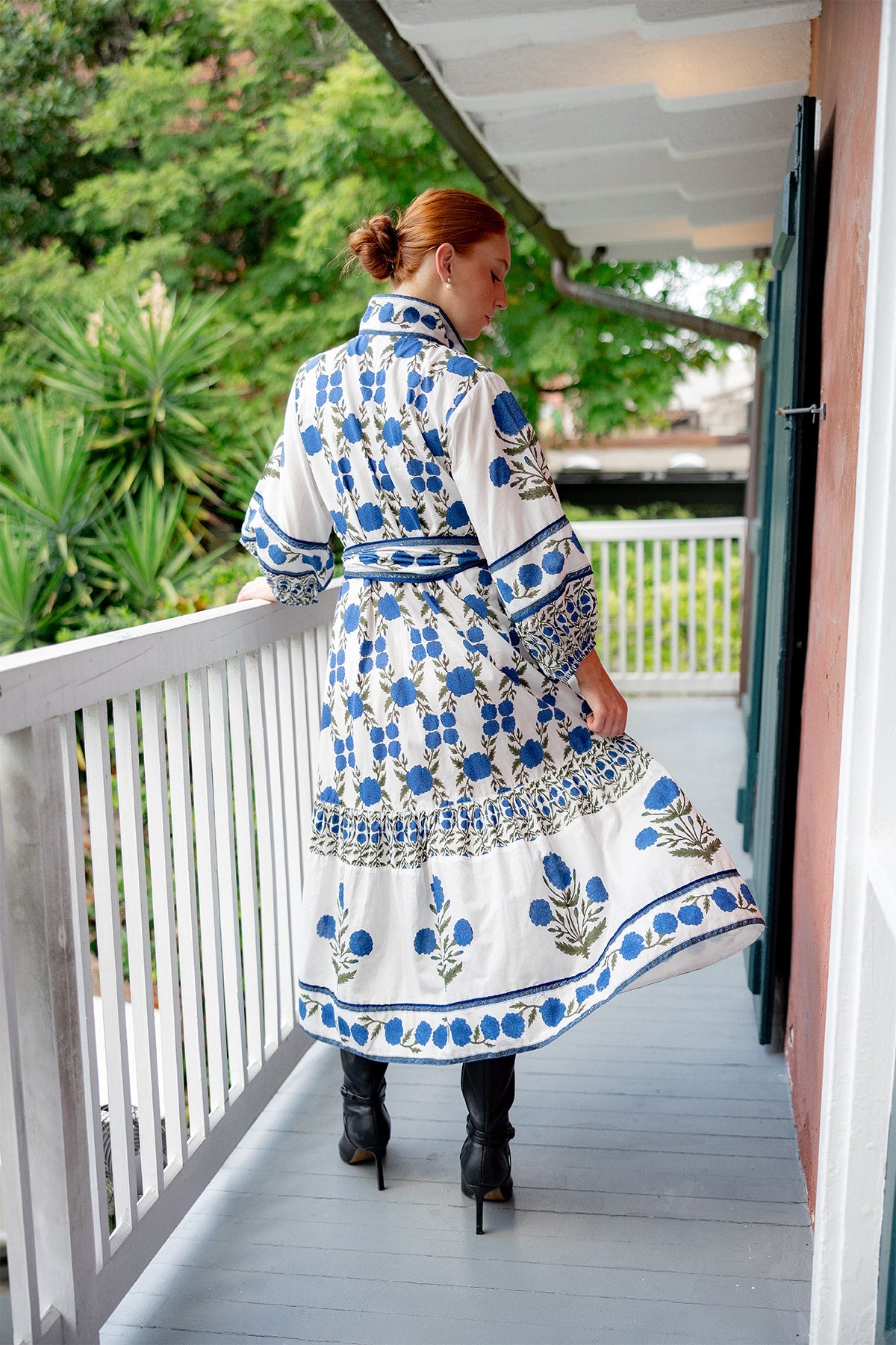 SUE SARTOR Flounce | French Blue SUE SARTOR Marigold