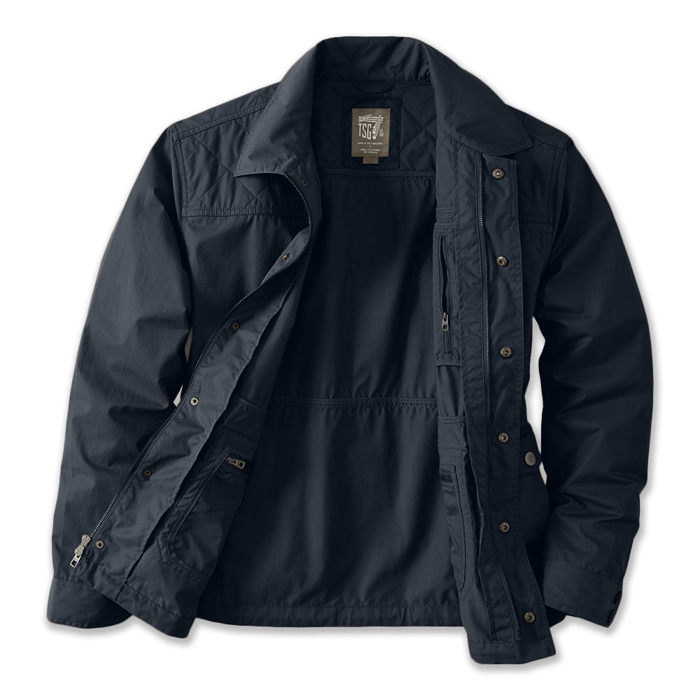TSG Highland Quilted Jacket in Midnight
