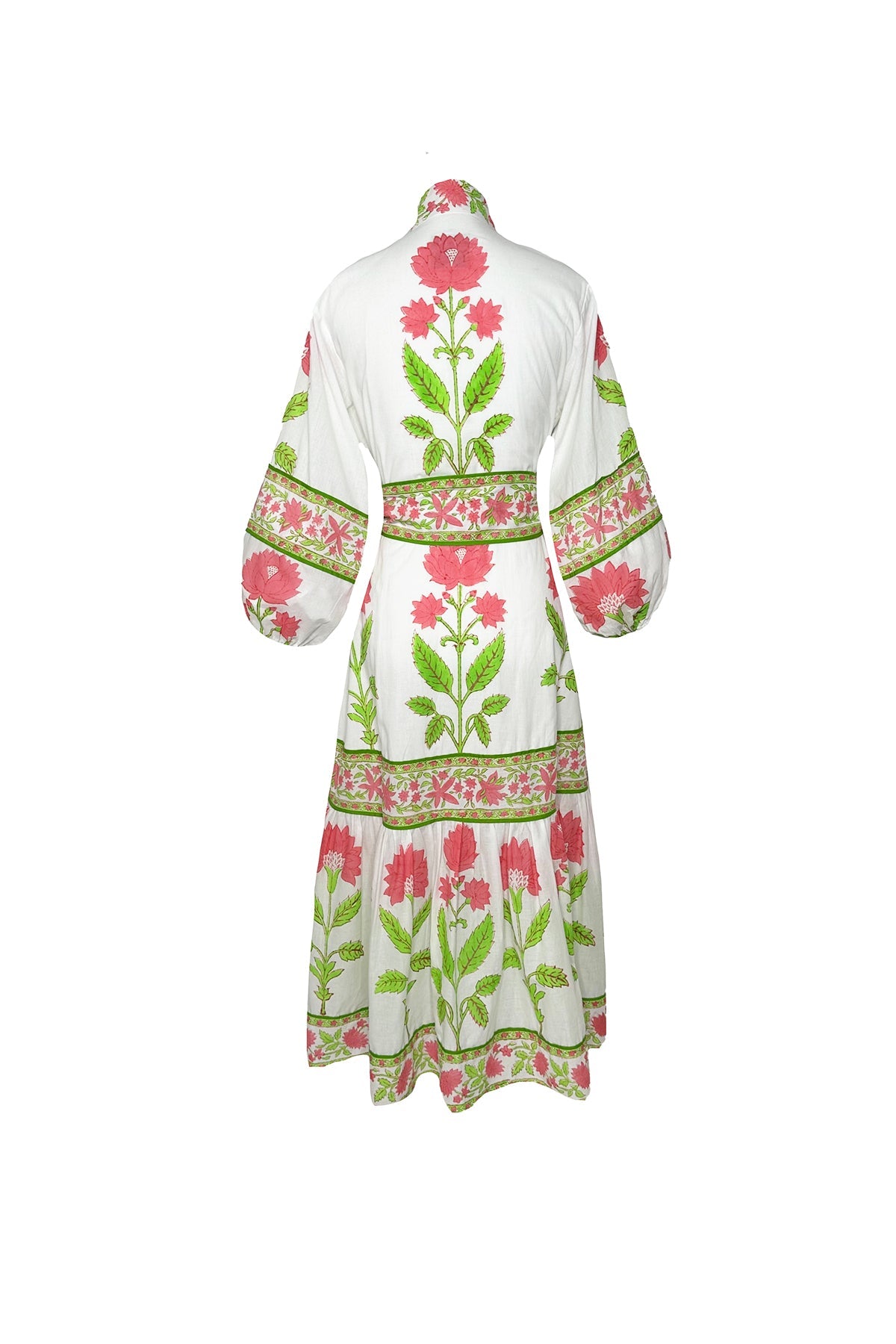 SUE SARTOR Flounce | Watermelon Dahlia