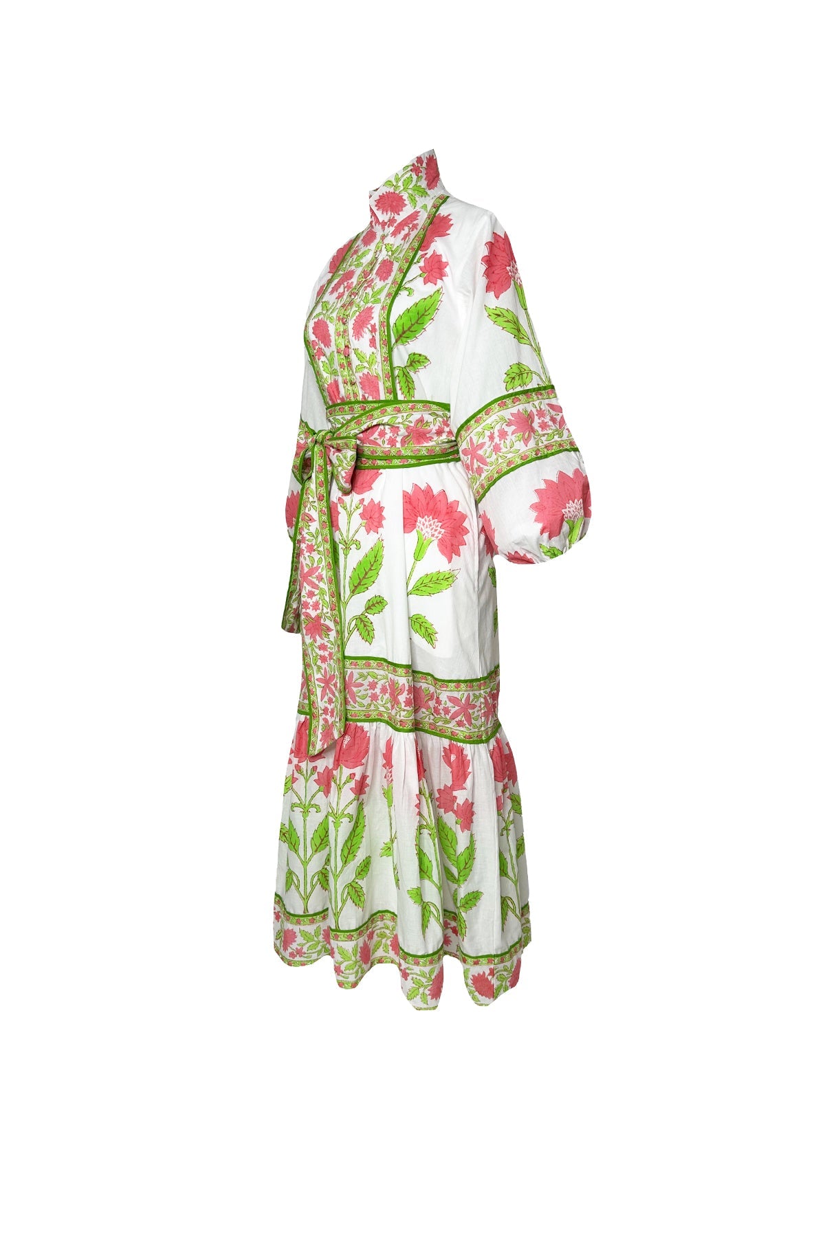 SUE SARTOR Flounce | Watermelon Dahlia