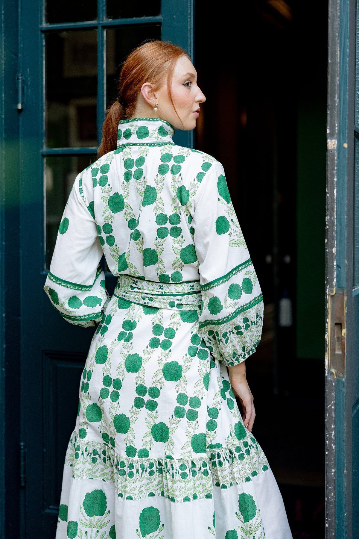 Sue Sartor Flounce in Emerald Green Sue Sartor Marigold