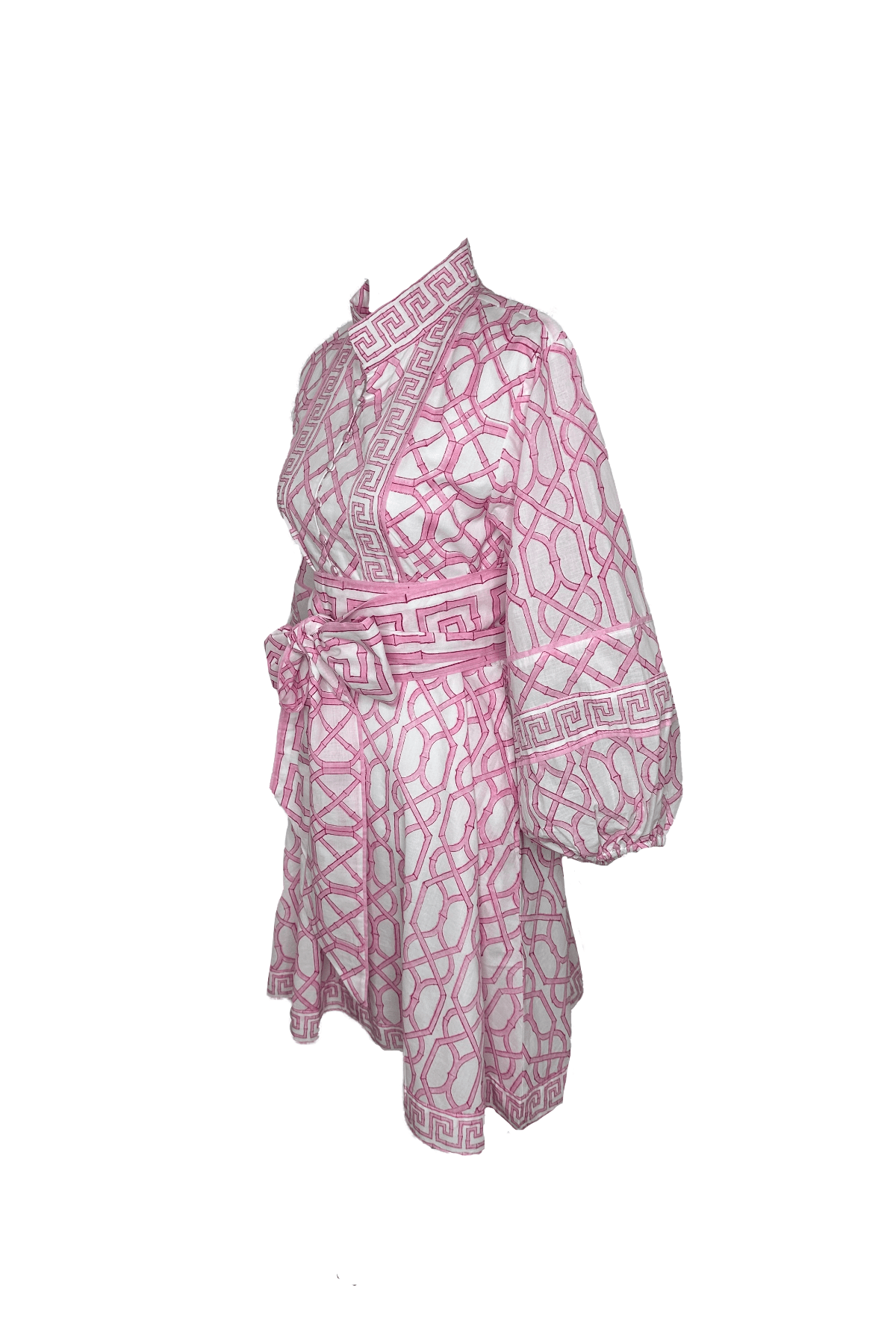 SUE SARTOR Flounce Shorty | Hibiscus Bamboo