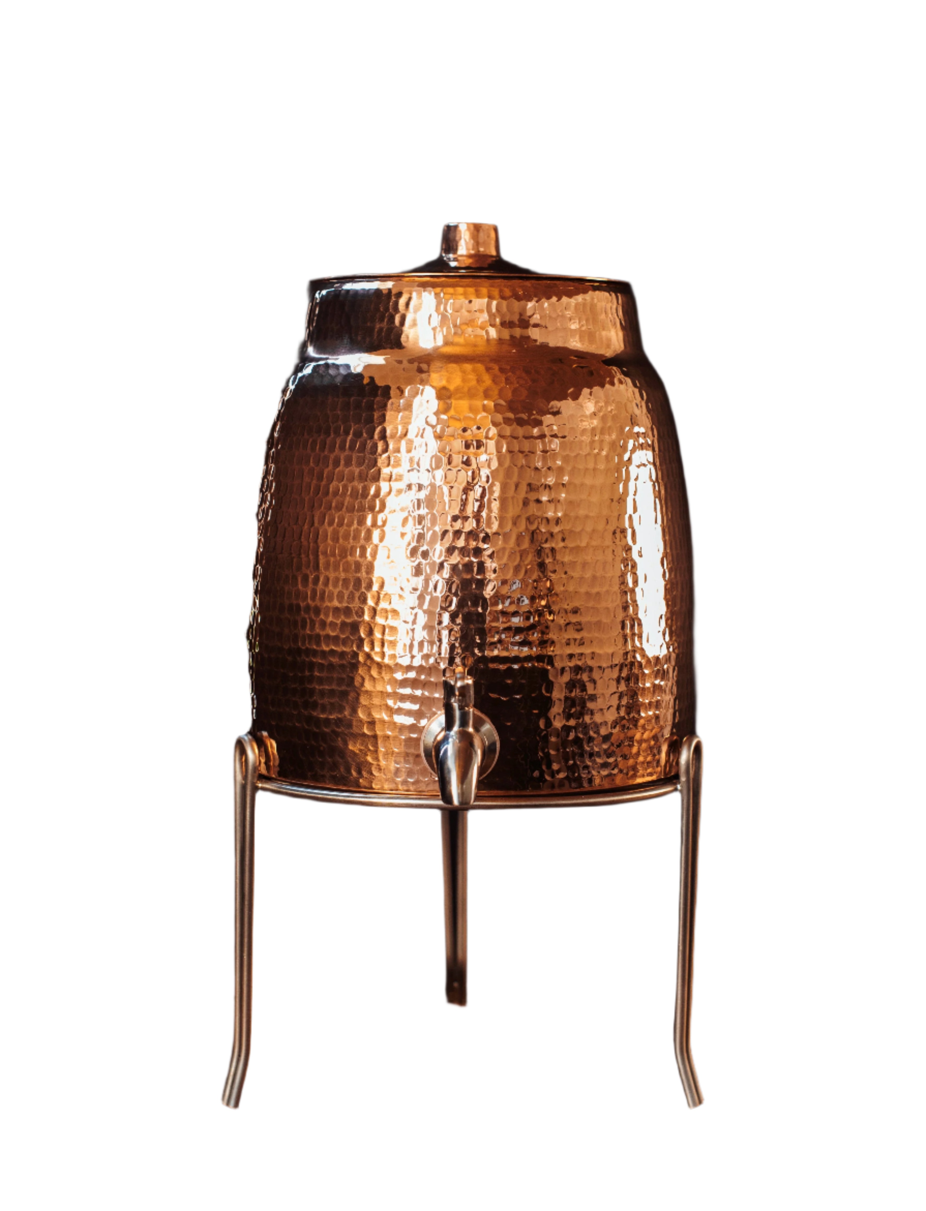 Niagara Copper Water Dispenser with Lid