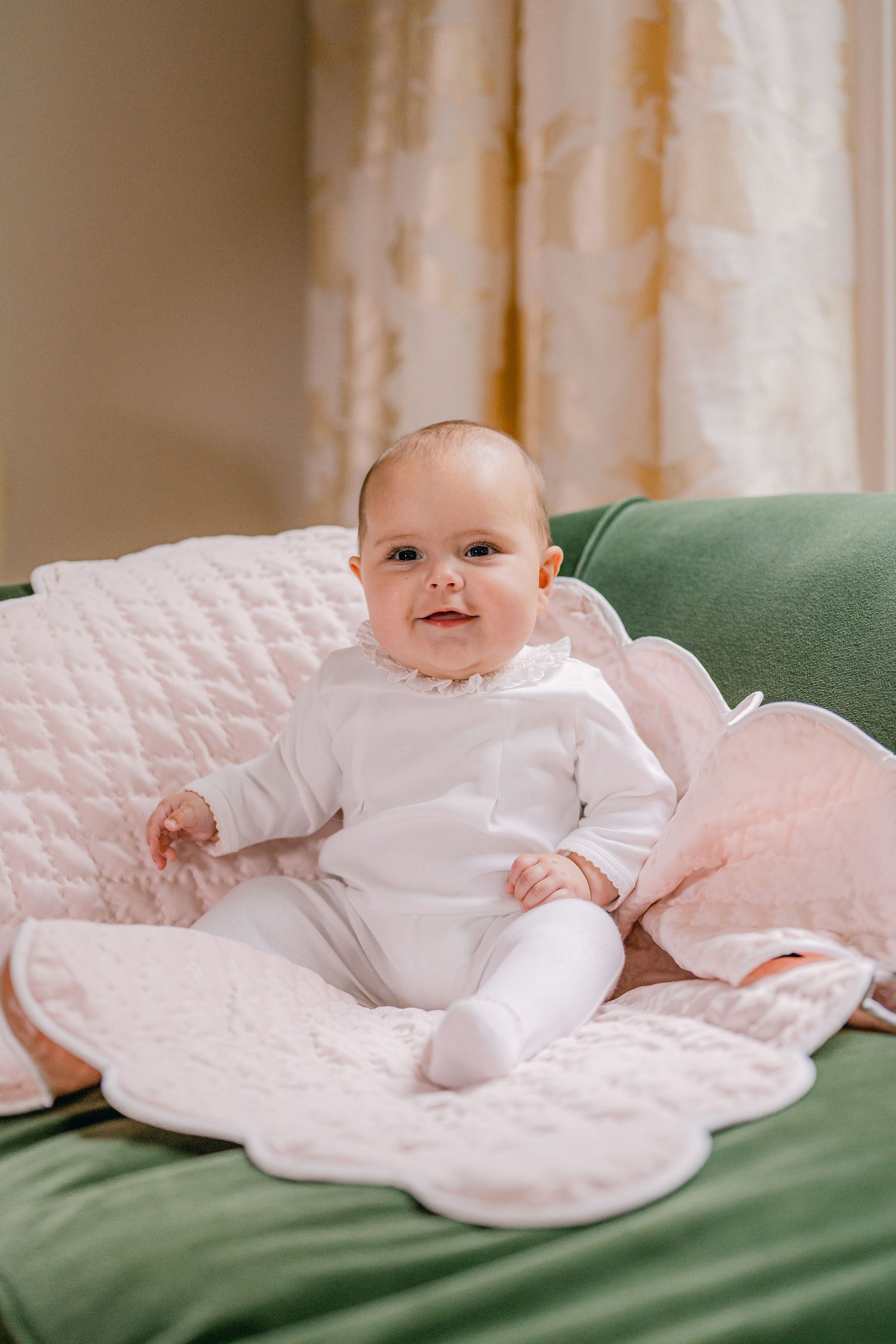 BABY LUCY & MAX COTTON KNIT FOOTIE