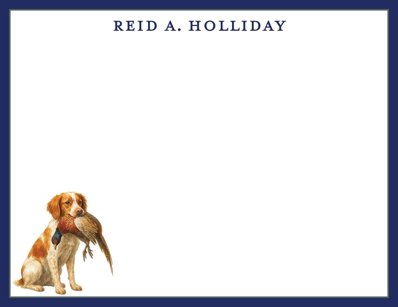 Brittany Spaniel Stationery