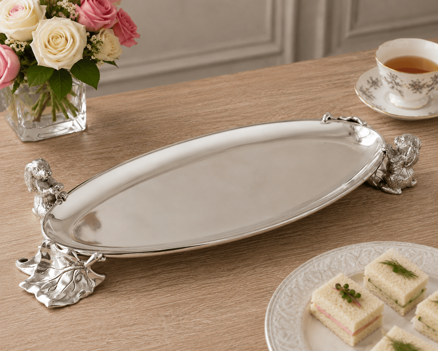 Bunny Centerpiece Tray