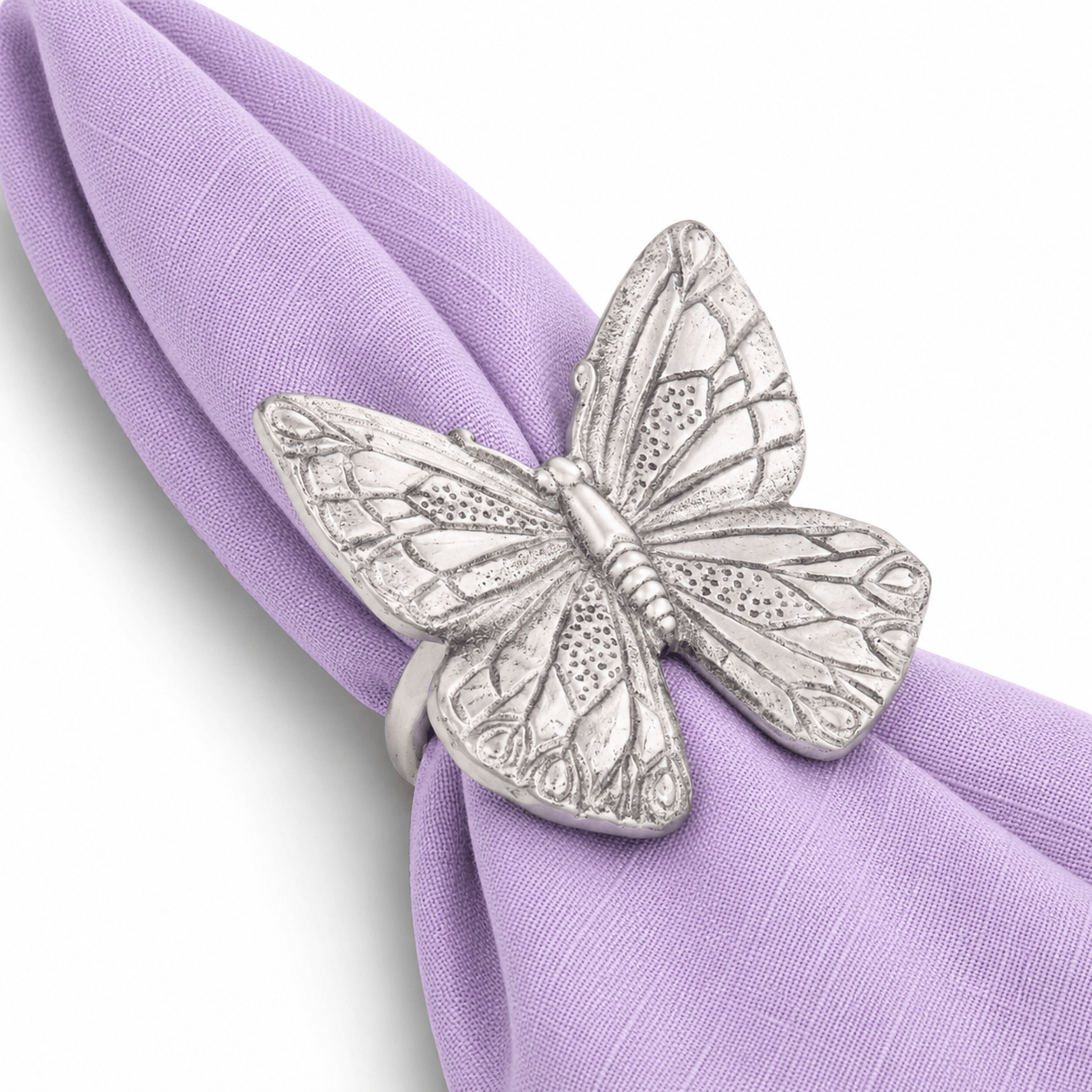 Butterfly and Flower Napkin Rings