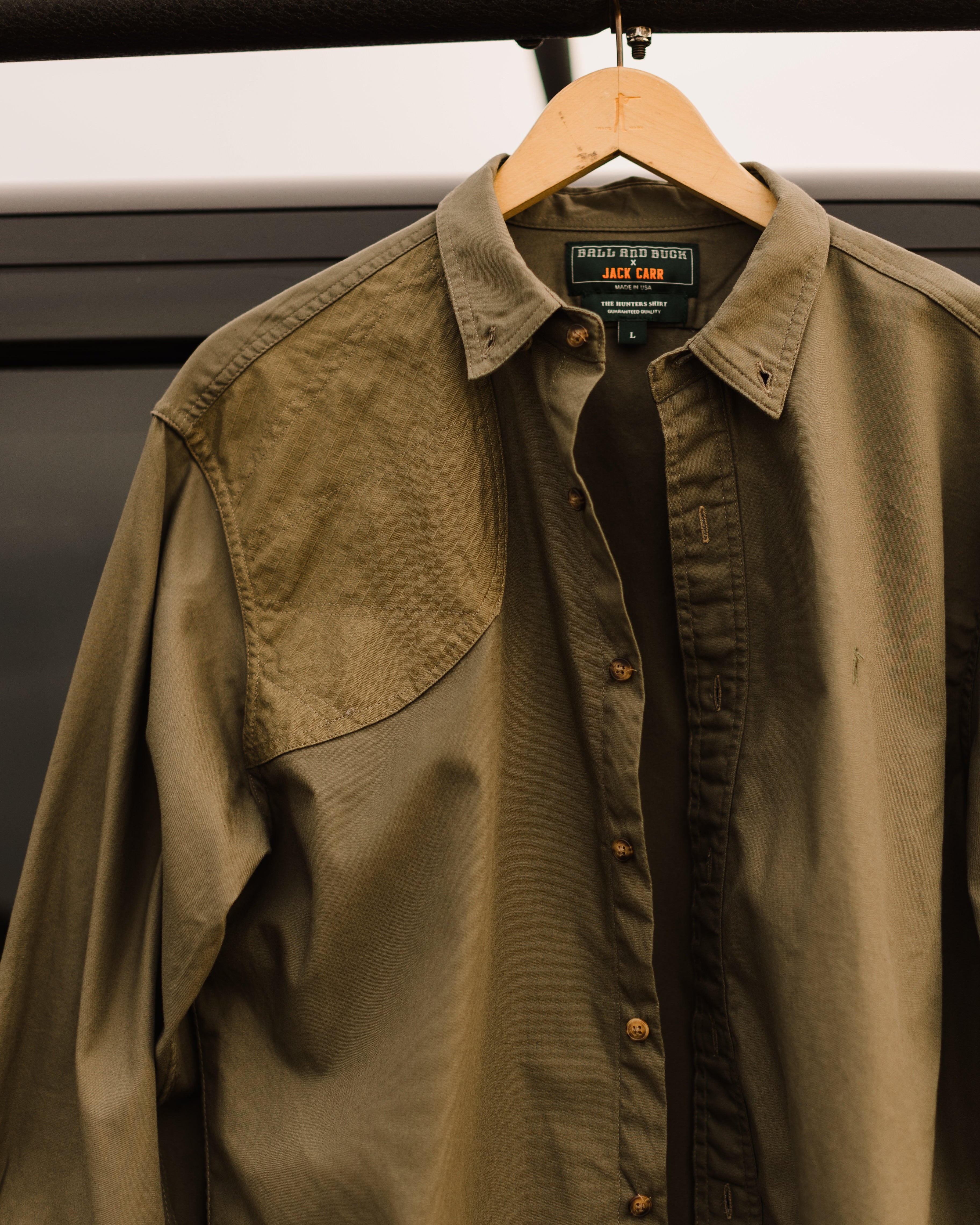 Jack Carr x Ball and Buck Hunters Shirt - Ranger Green