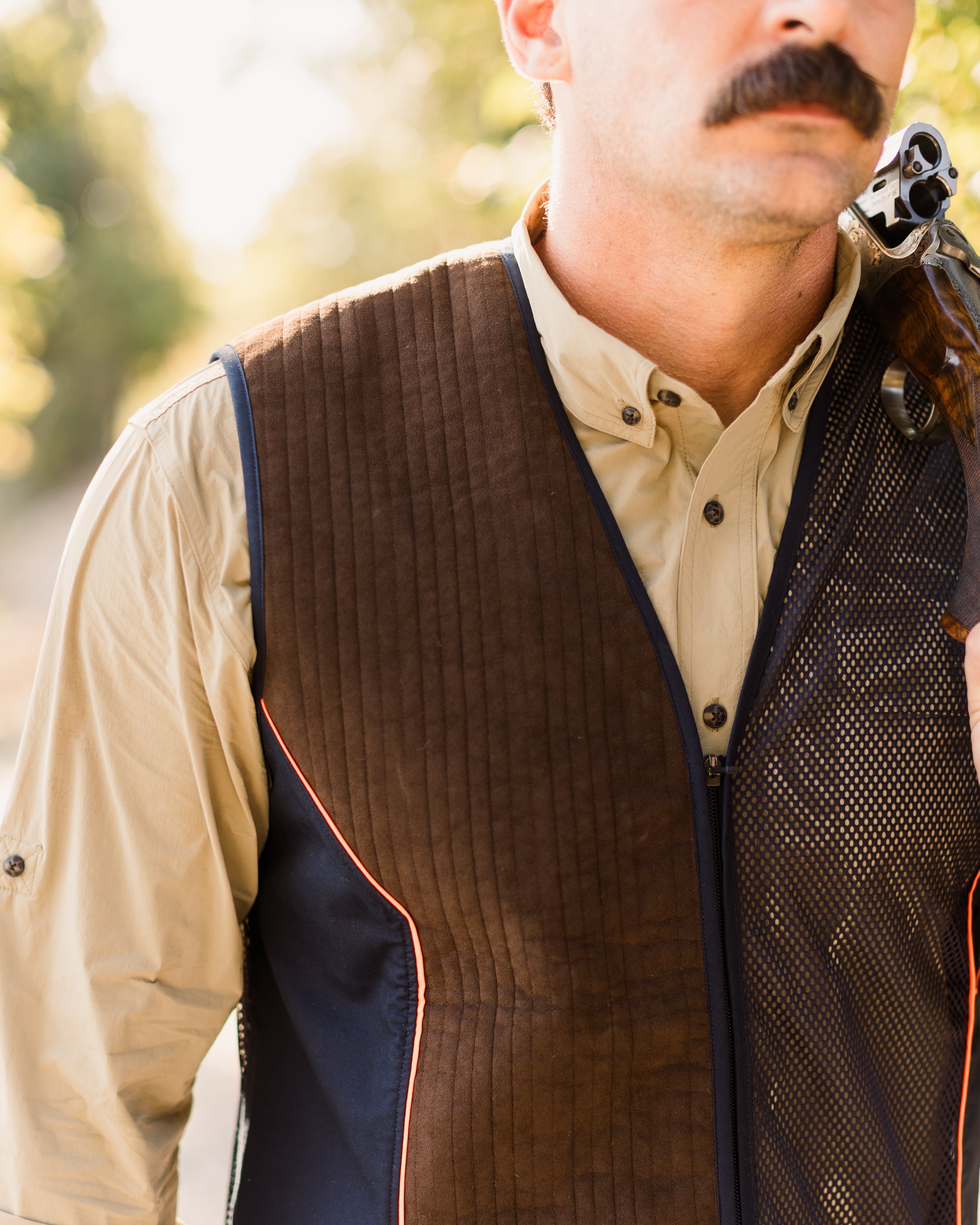 Competition Clays Vest in Navy
