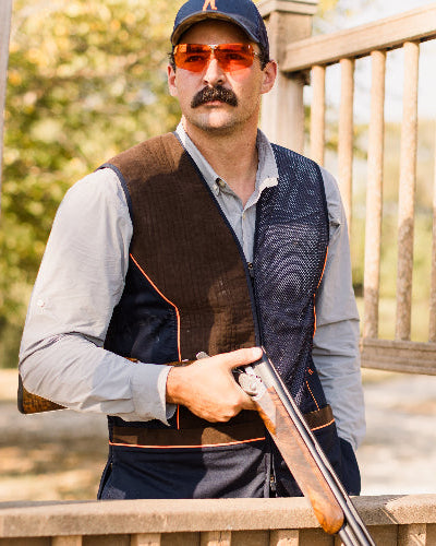 Competition Clays Vest in Navy