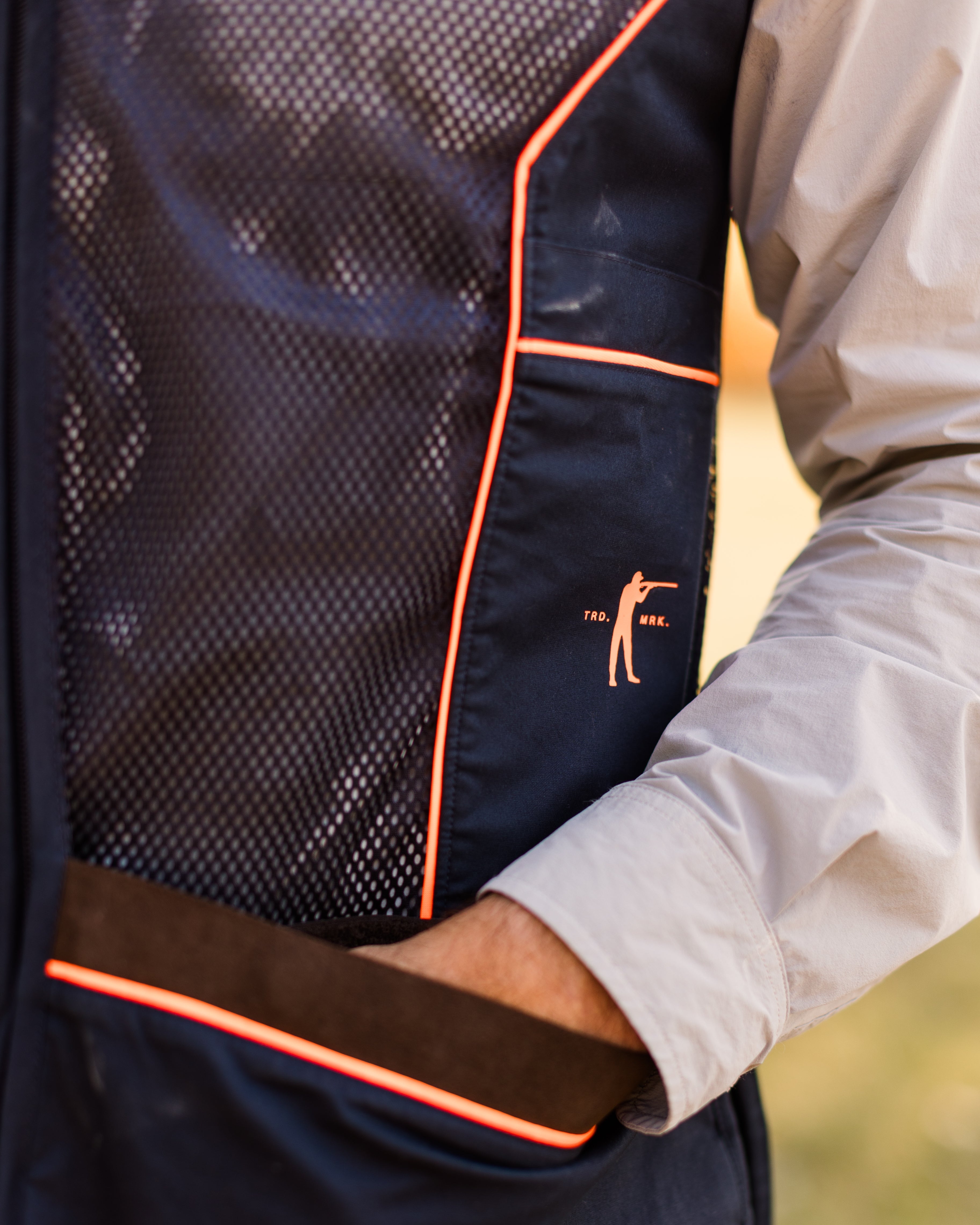 Competition Clays Vest in Navy