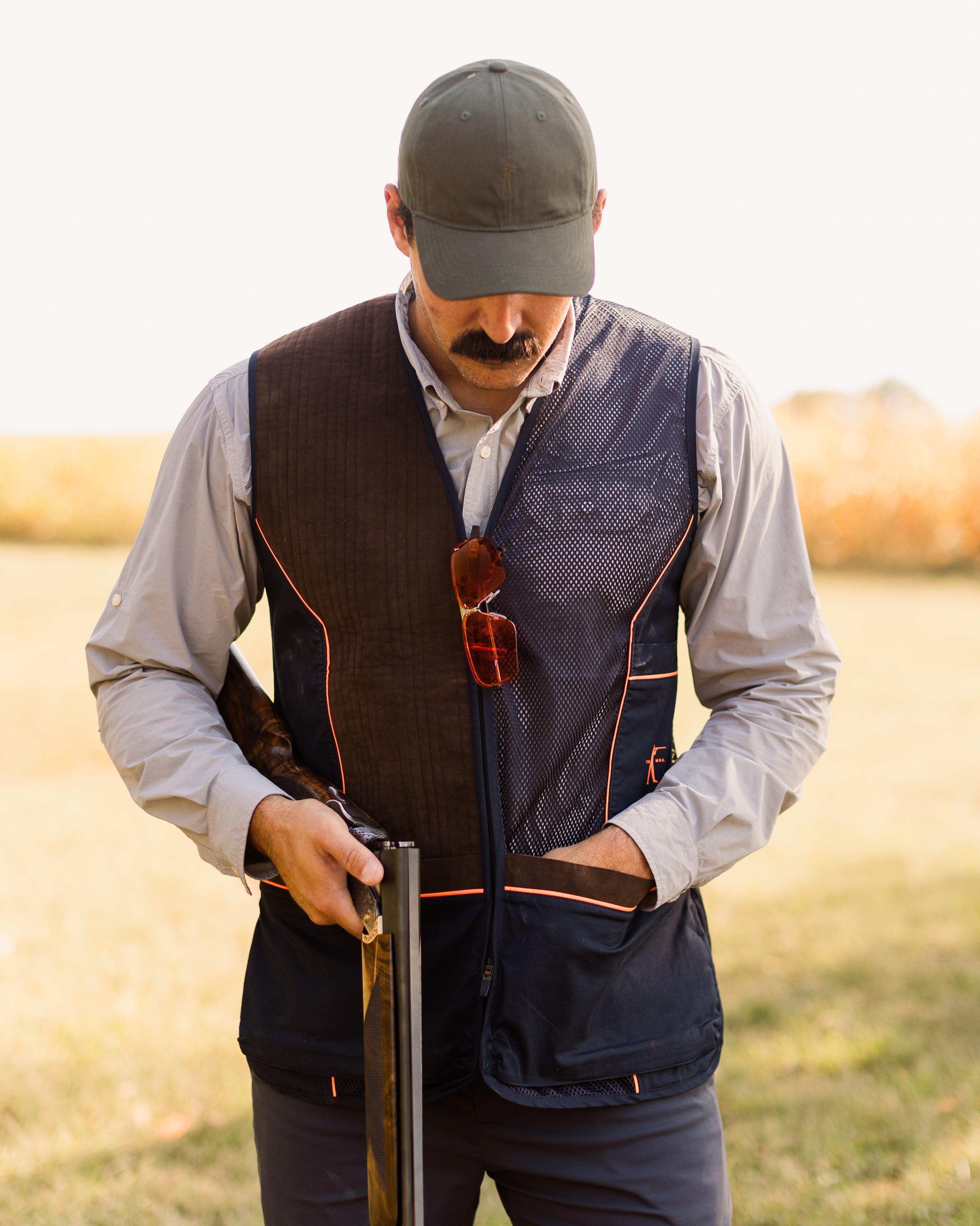 Competition Clays Vest in Navy