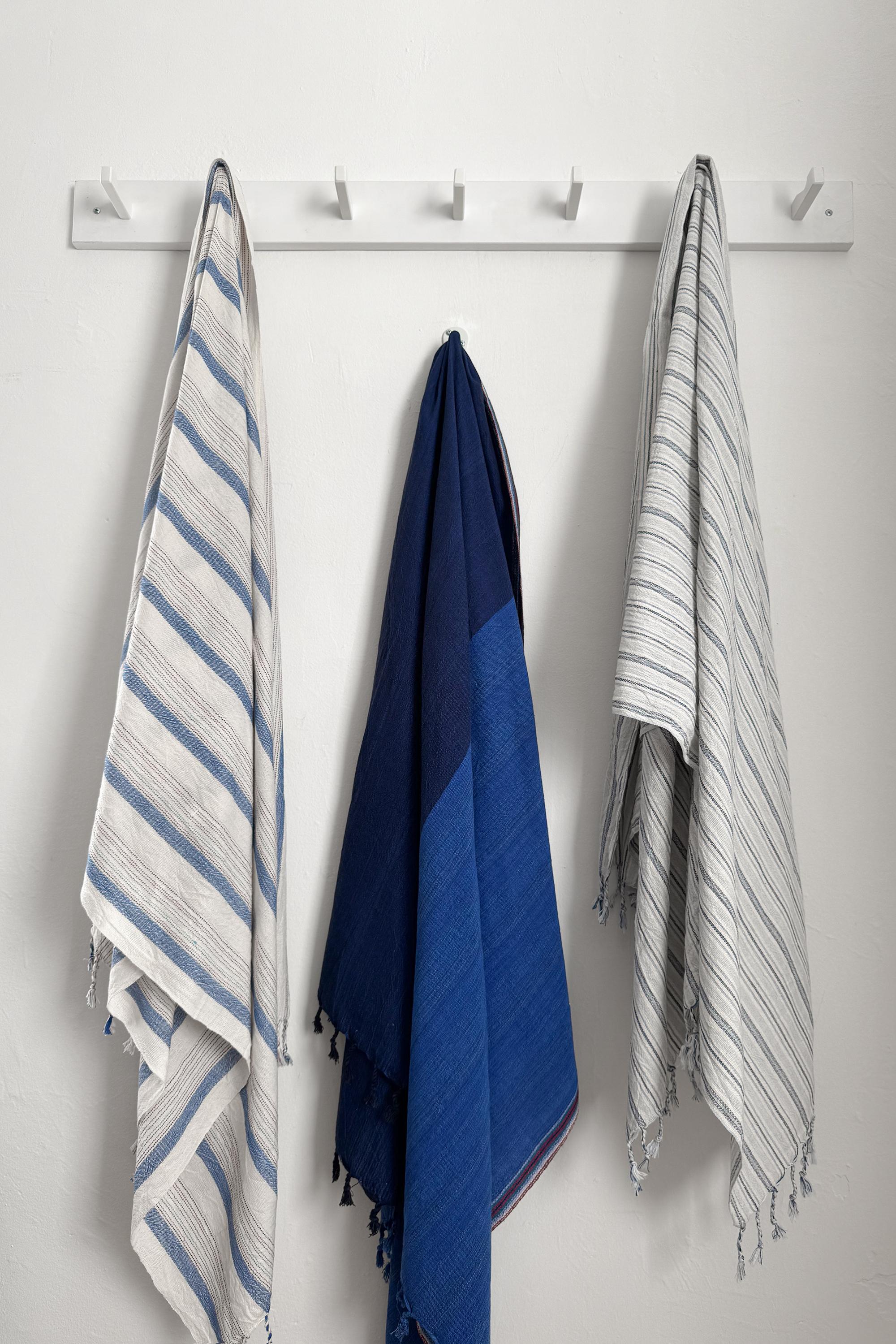 Blue Ivory Montauk Towel